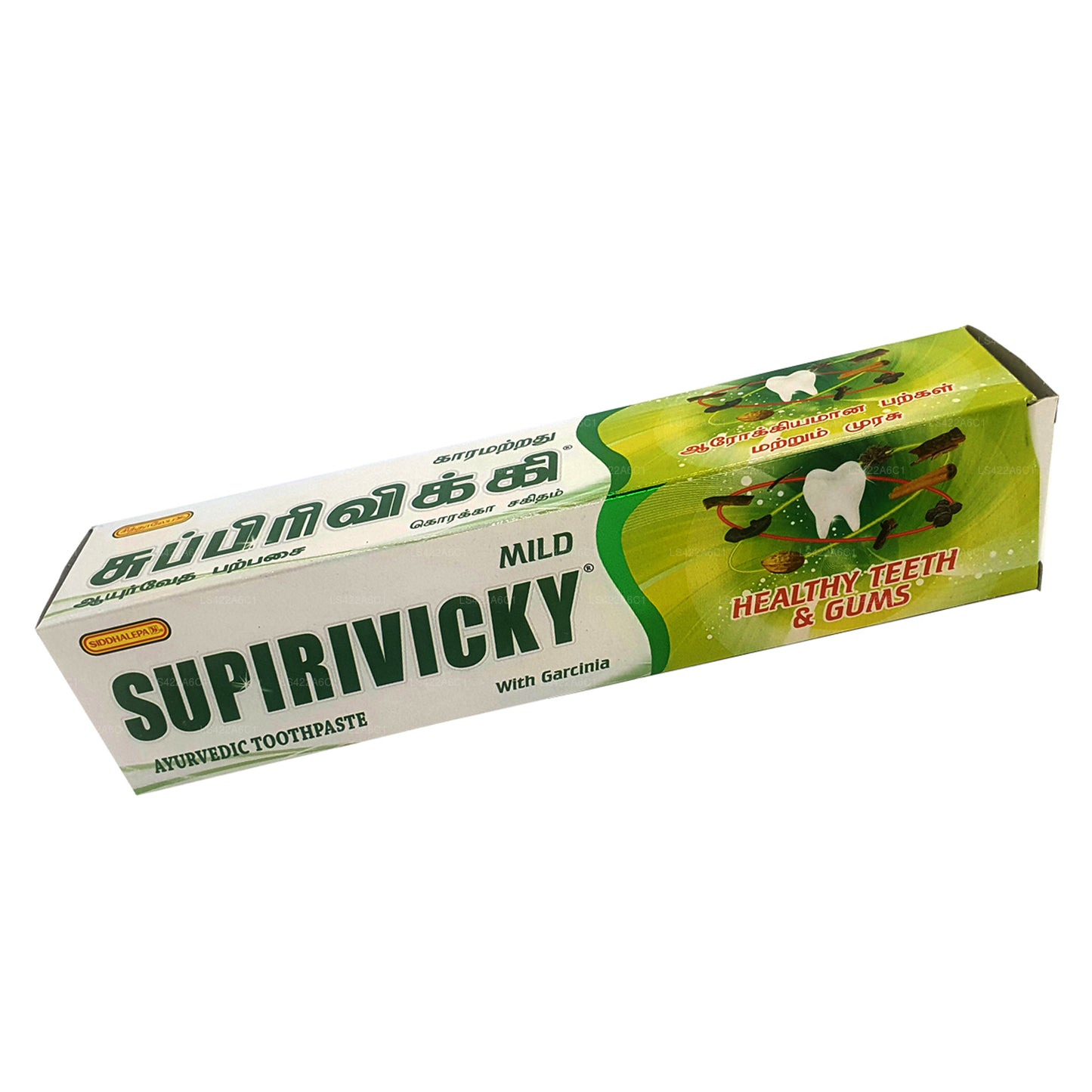 Siddhalepa Supirivicky Mild Ayurvedisk Tandkräm (40g)