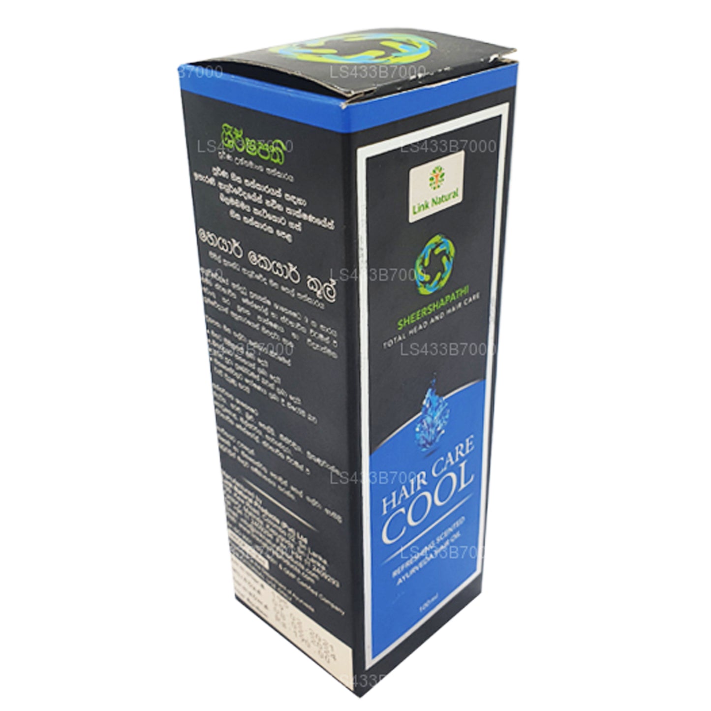 Länk naturlig Sheershappathi Hårvård Cool (100ml)