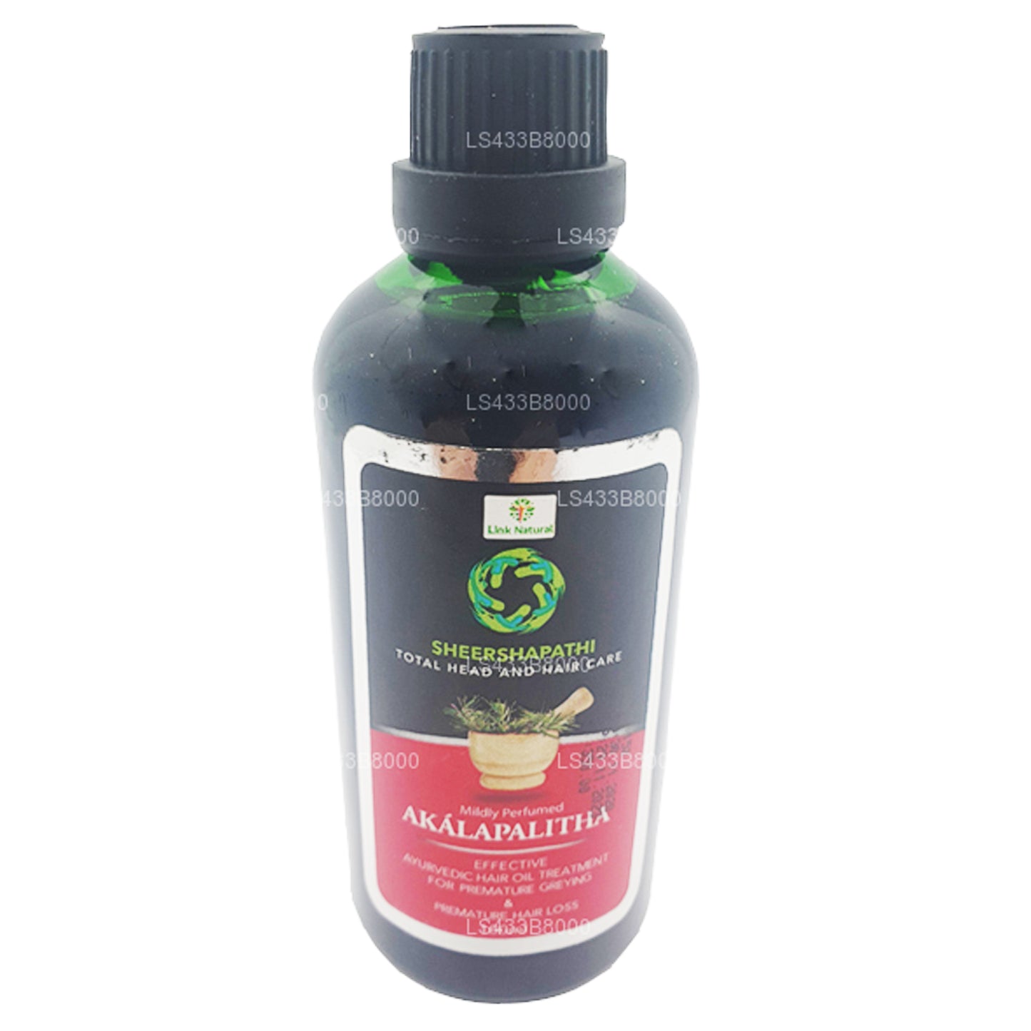 Natural Akalapalitha Ayurvedisk hårolja (100ml)