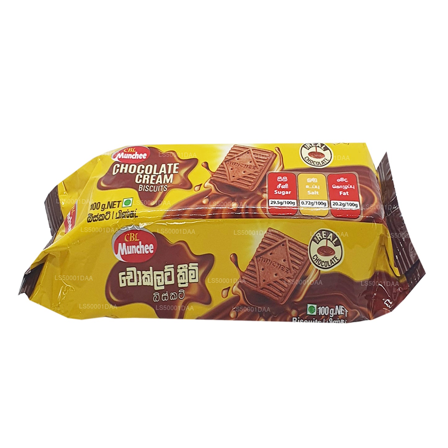Munchee chokladkrämkakor (100g)