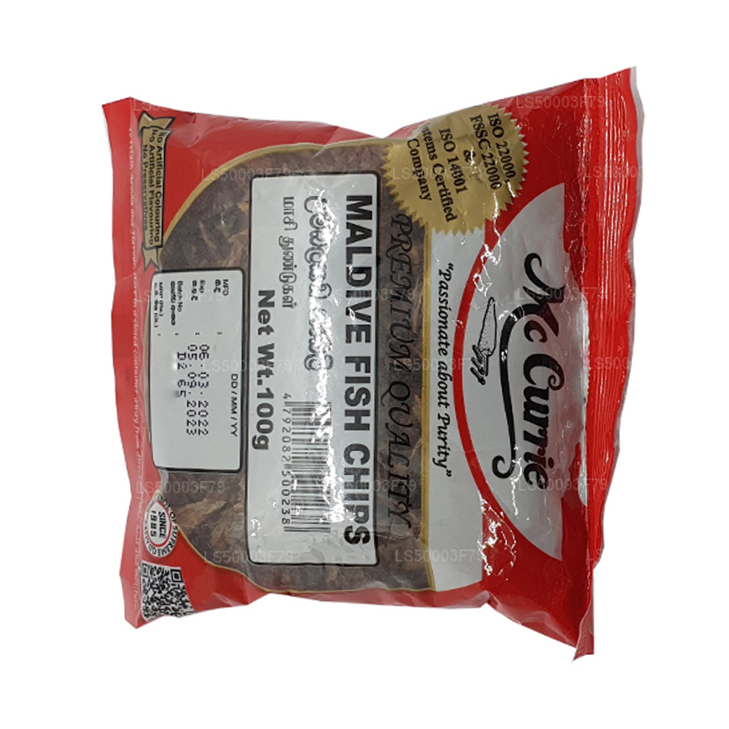 Mc Currie Maldiverna Fish Chips (100 g)