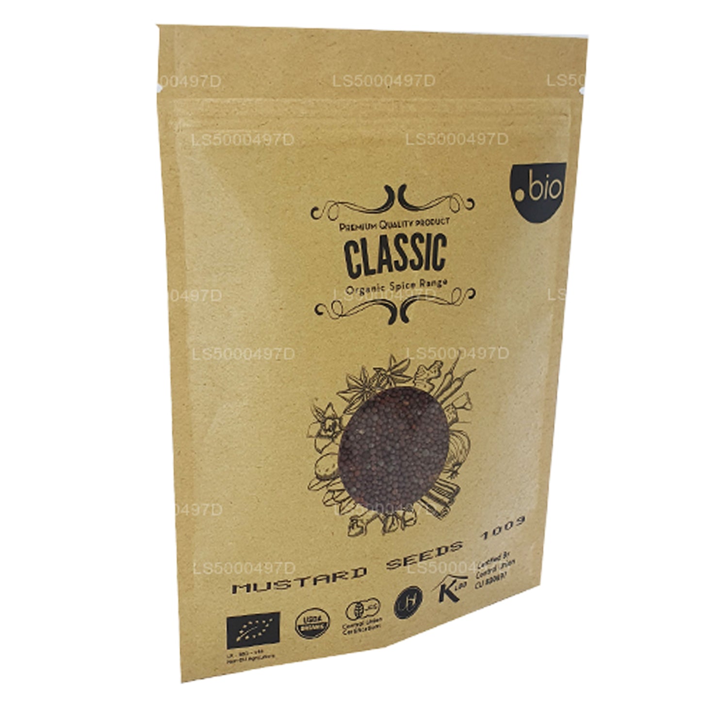 Lakpura ekologiska senapsfrön