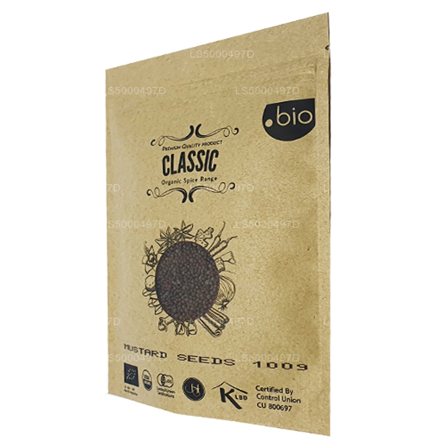 Lakpura ekologiska senapsfrön