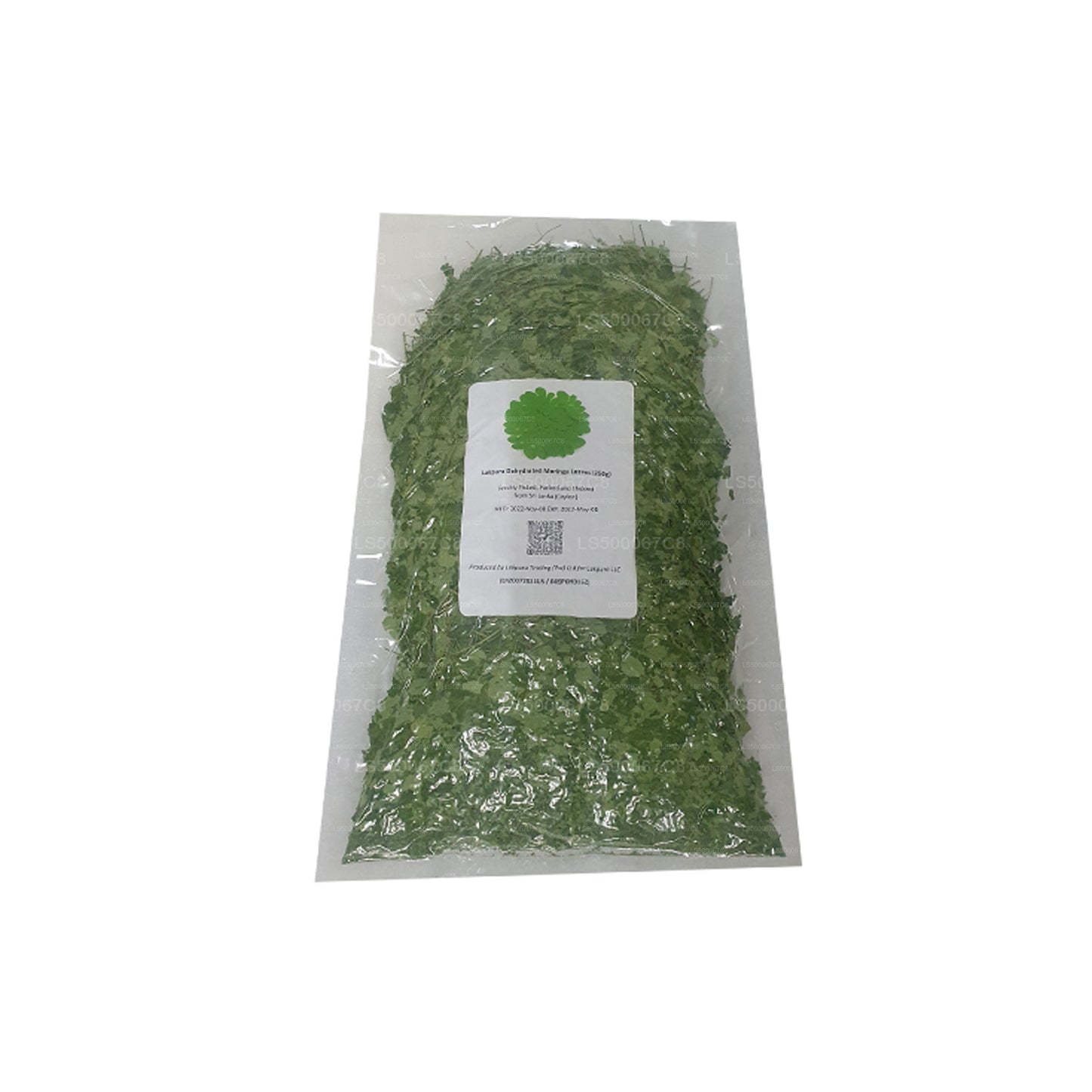 Lakpura uttorkad Moringa blad (250g)