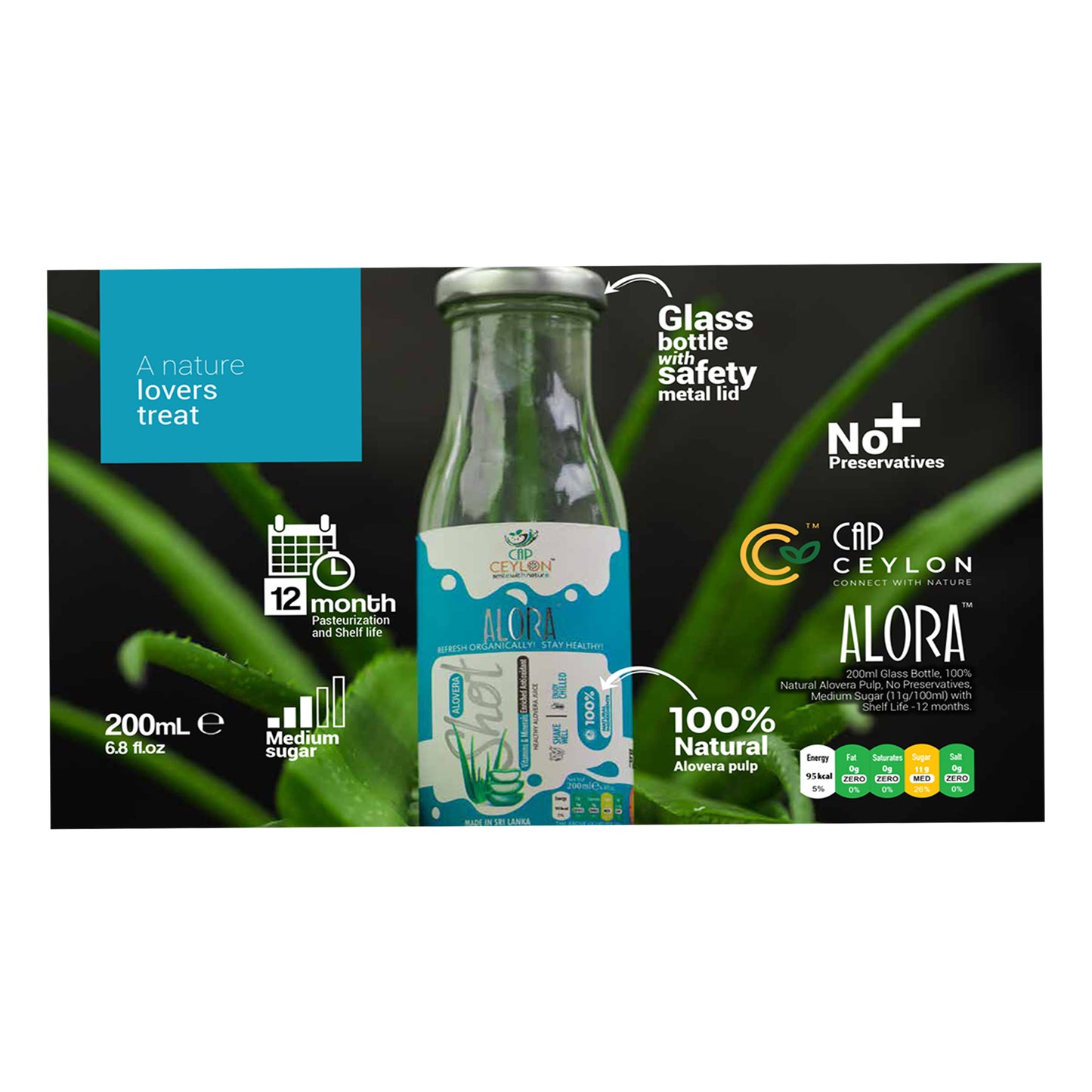 CAP Ceylon Aovera Skott (200 ml)