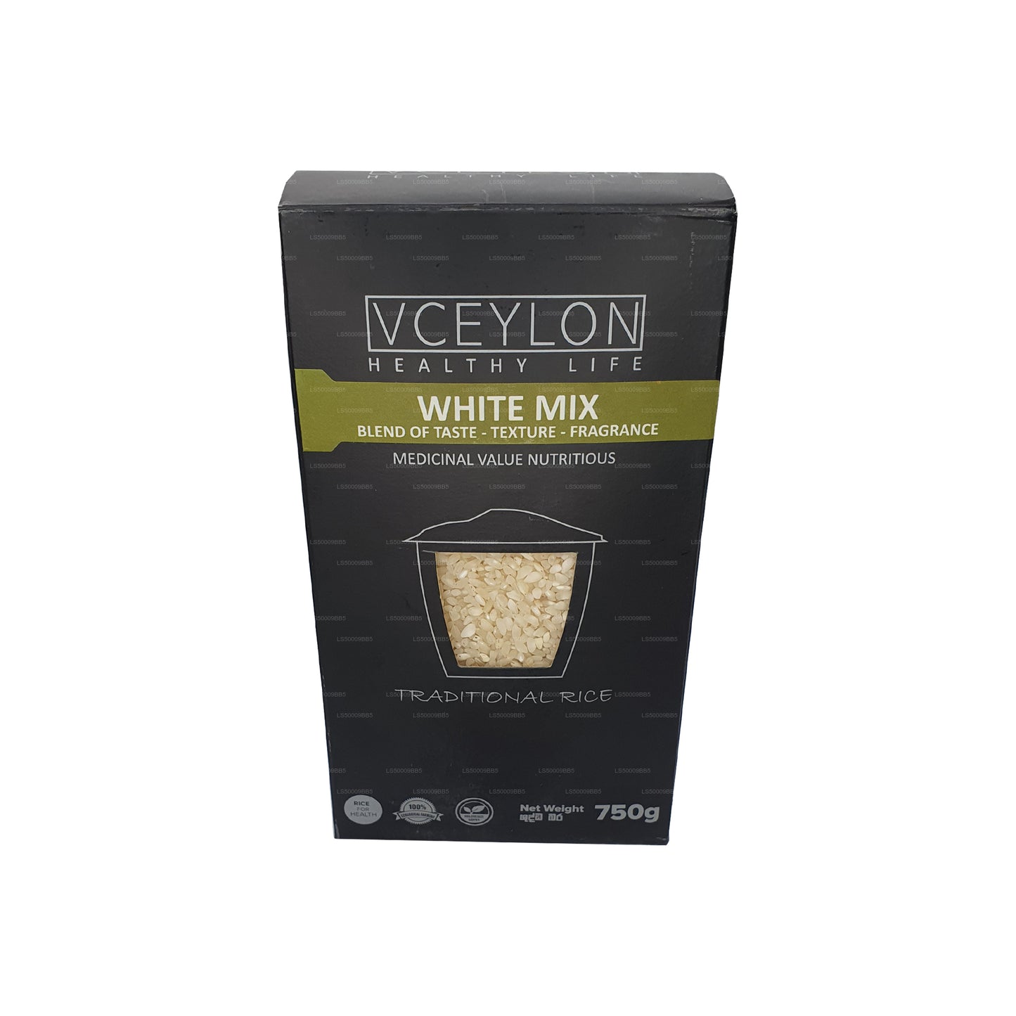 VCeylon White Mix Ris (750g)
