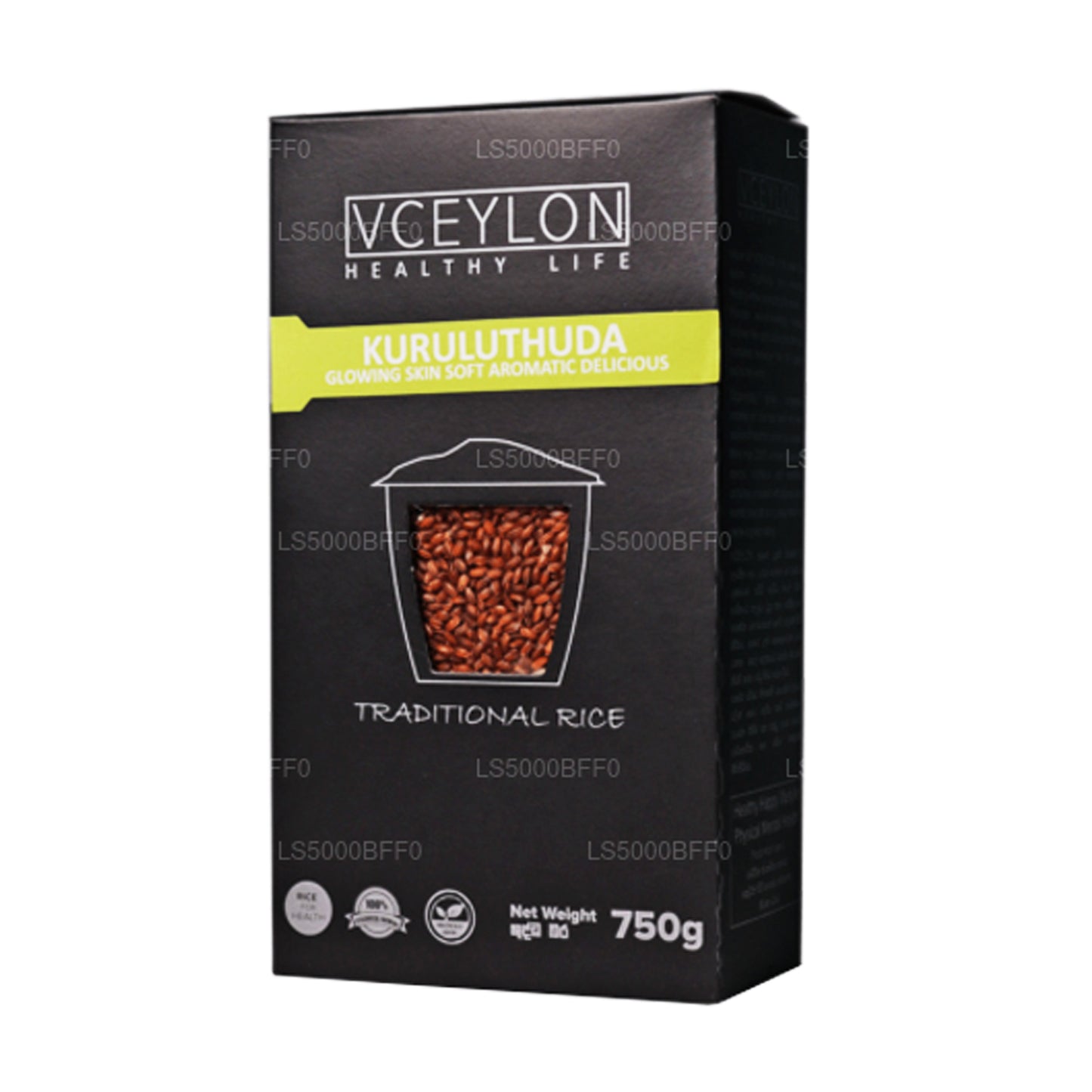VCeylon Kuruluthuda ris (750g)