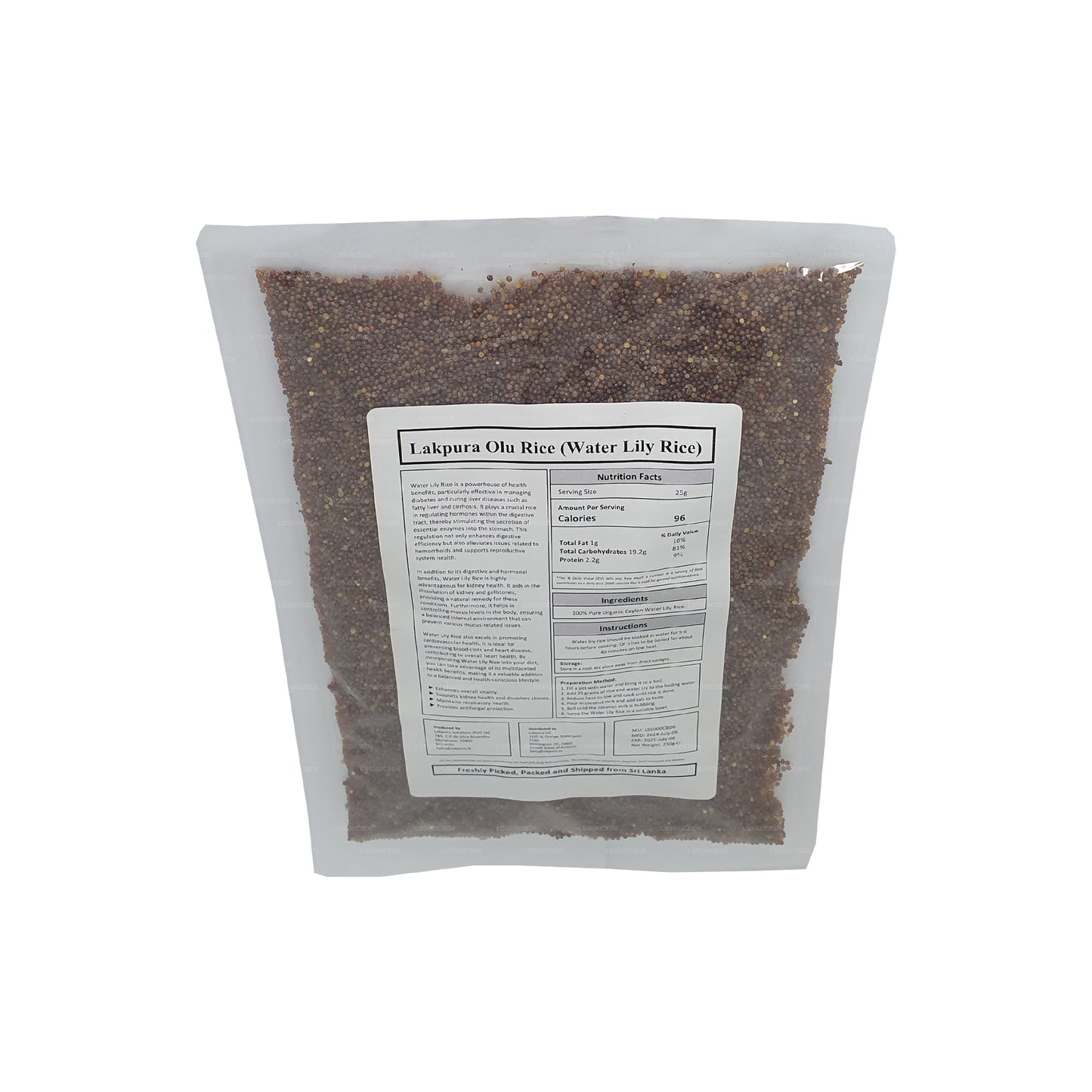 Lakpura Olu Rice (näckrosris)