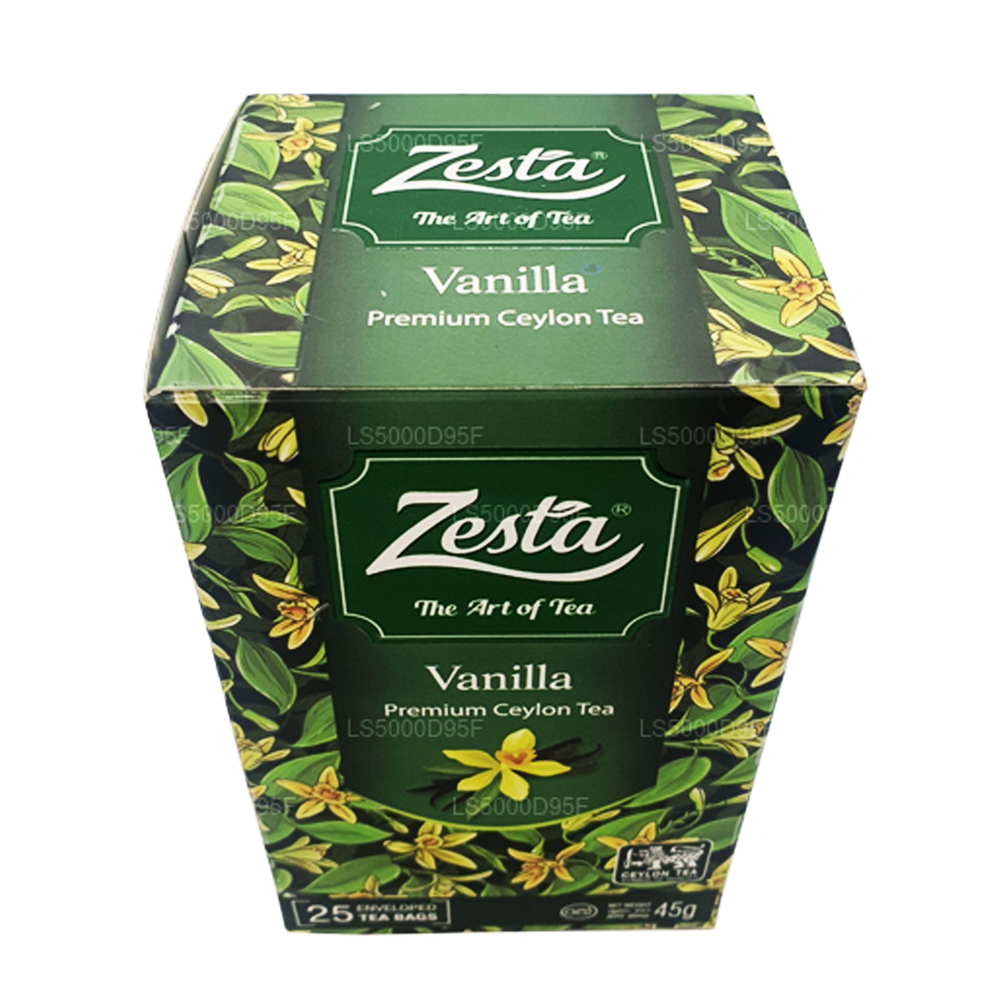 Zesta Vanilj svart te (45g) 25 tepåsar
