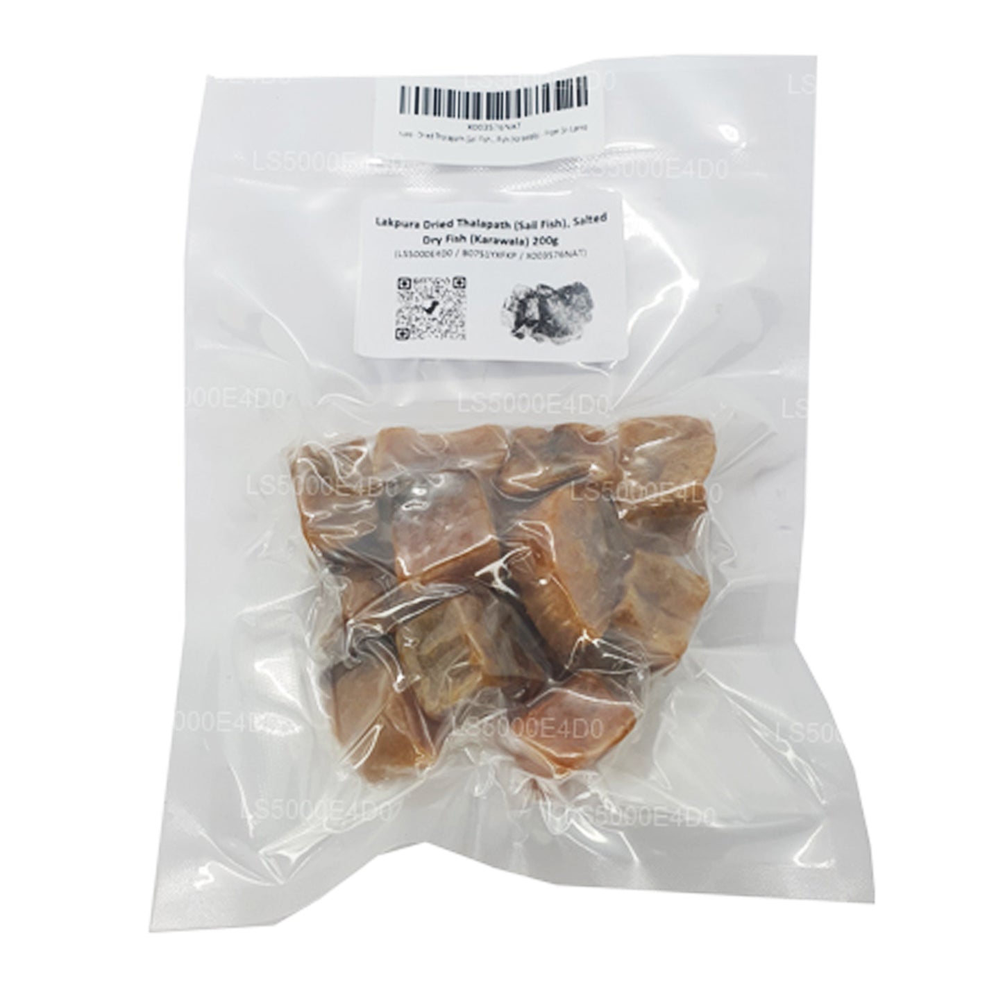 Lakpura Torkad Thalapath (Segelfisk) 200g, Saltad Torr Fisk (Karawala)