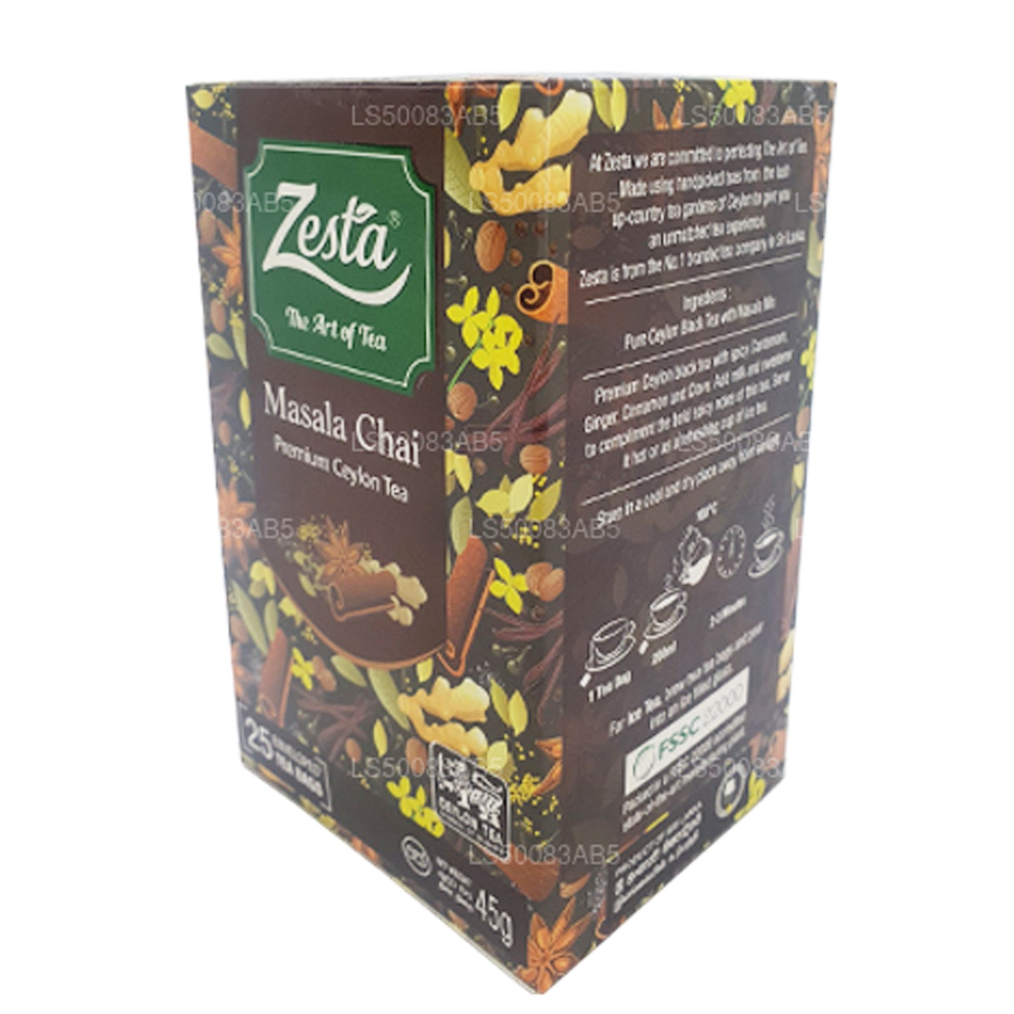 Zesta Masala Chai (45g) 25 tepåsar