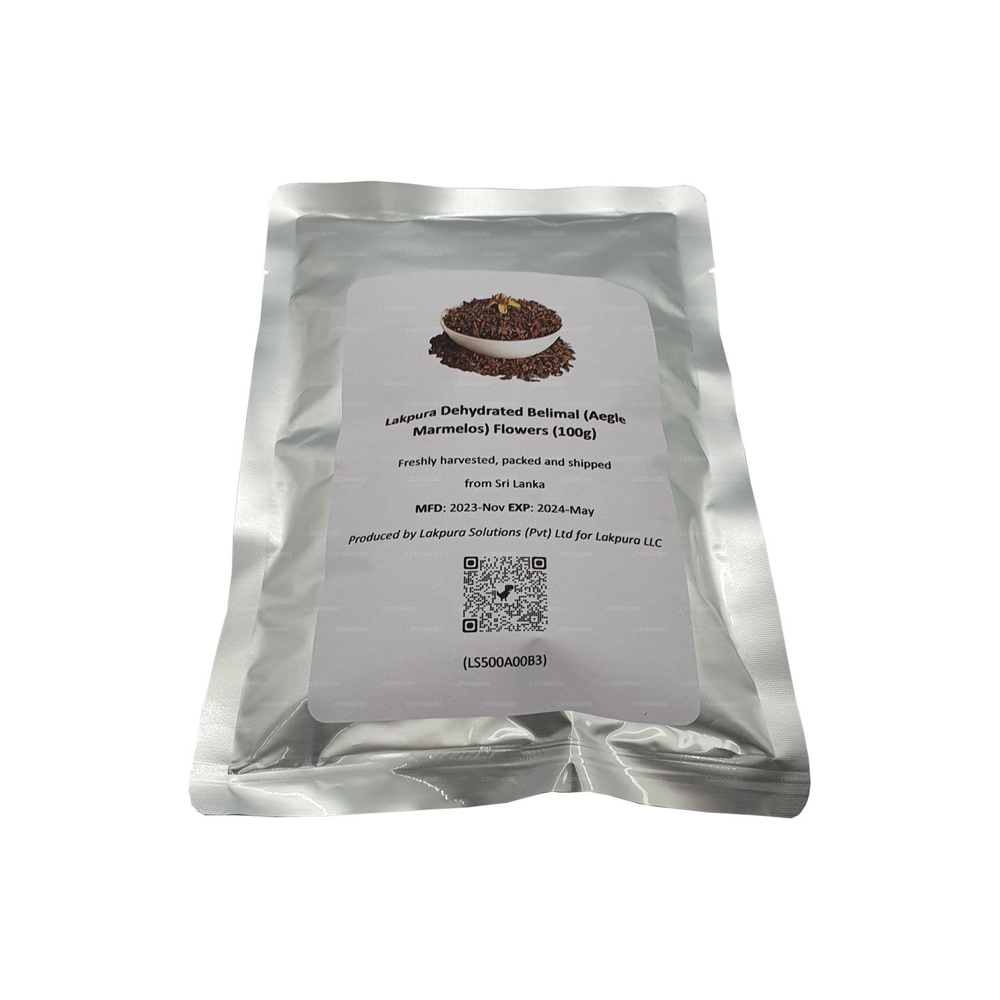 Lakpura Dehydrerade Belimal (Aegle Marmelos) Blommor