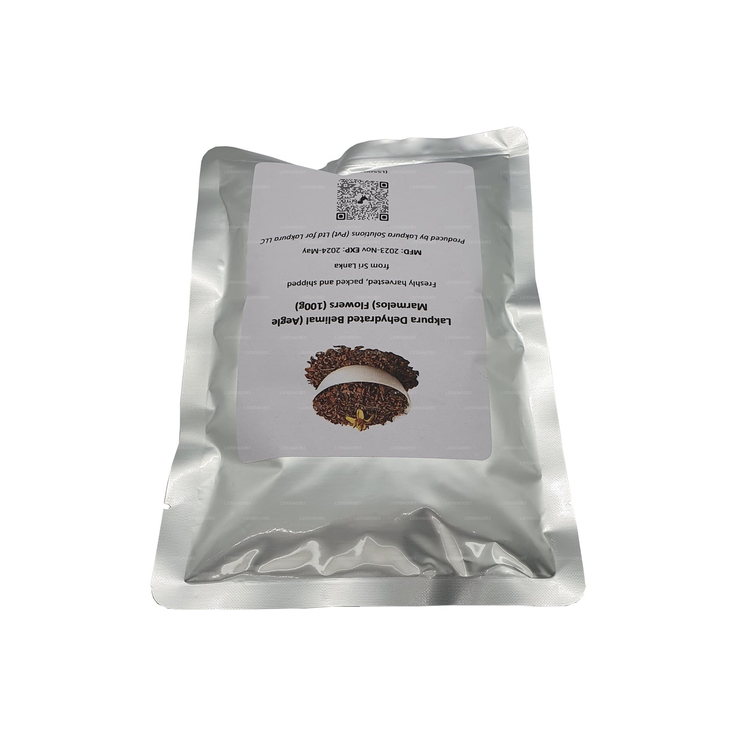 Lakpura Dehydrerade Belimal (Aegle Marmelos) Blommor