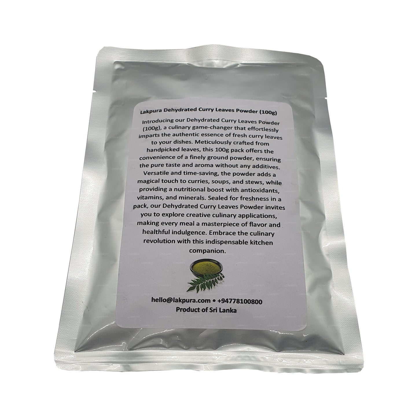 Lakpura Dehydratiserad Curry Blad Pulver (100g)