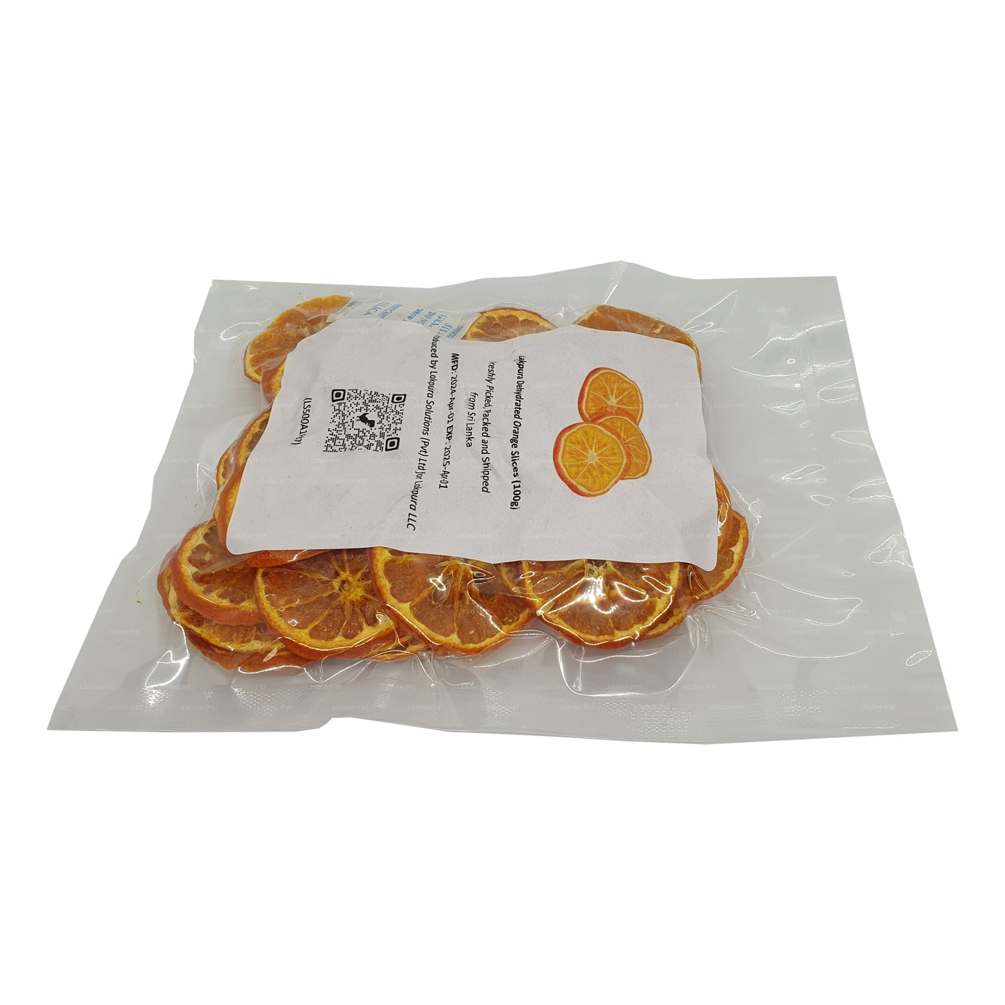Lakpura Dehydratiserad Orange Slieces (100g)