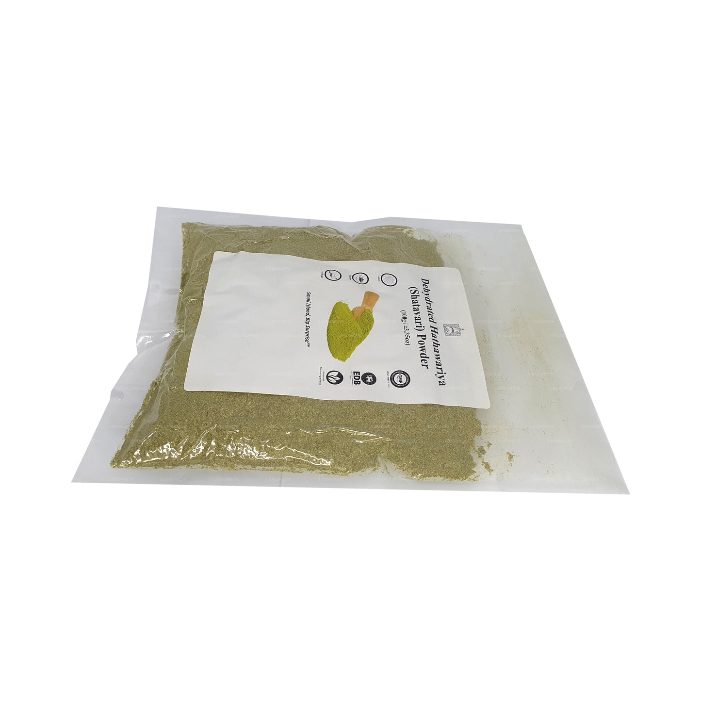 Lakpura Dehydratiserad Hathawariya (Shatavari) Pulver (100 g)