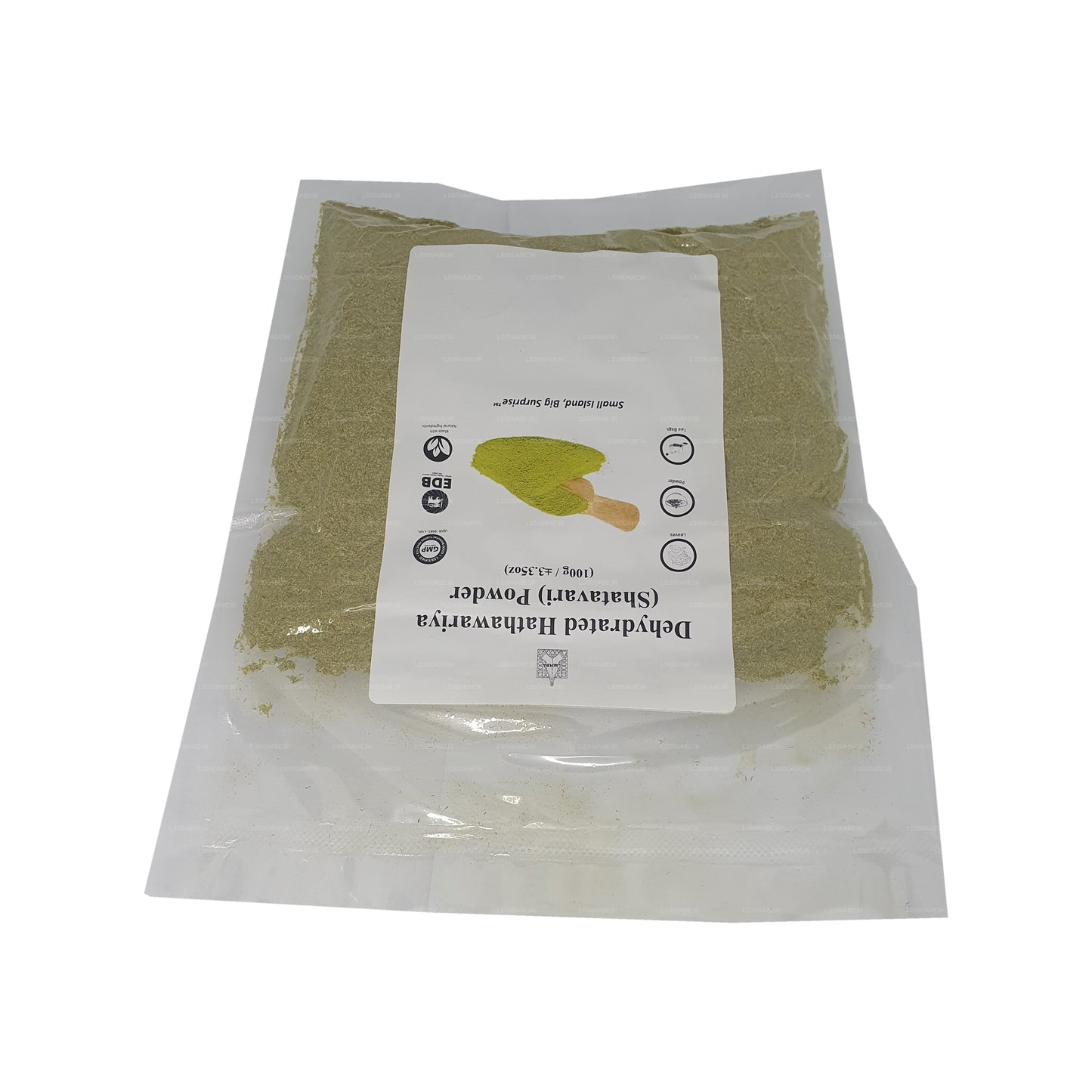 Lakpura Dehydratiserad Hathawariya (Shatavari) Pulver (100 g)