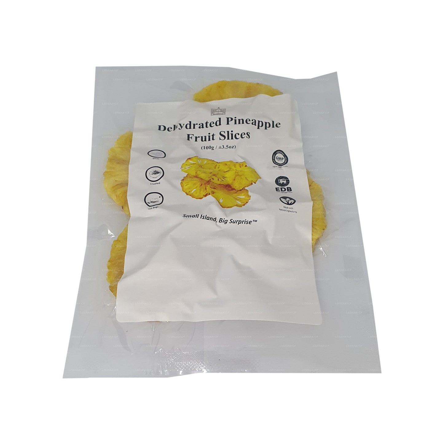 Lakpura Dehydrated Natural Ananas Fruktskivor
