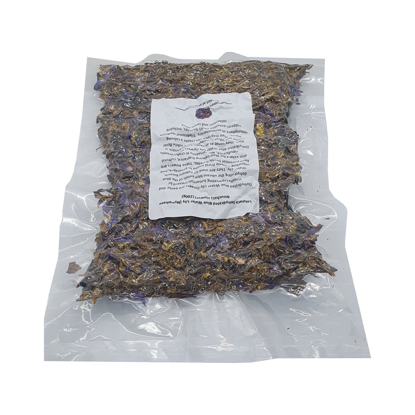 Lakpura Dehydrerad Blå Näckros (Nymphaea Nouchali) Blommor