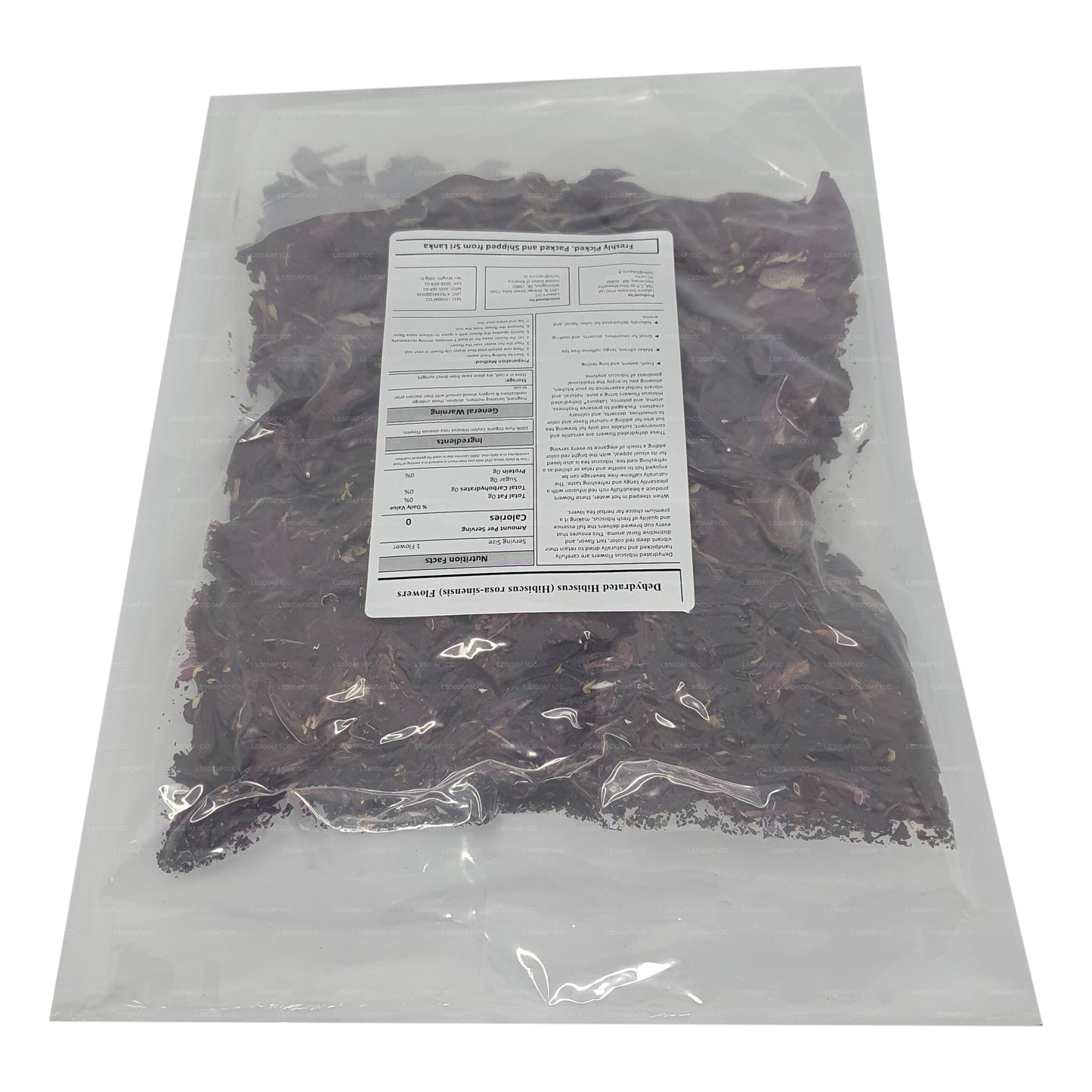 Lakpura® Dehydrerade Hibiscus Rosa (Wada Mal) Blommor