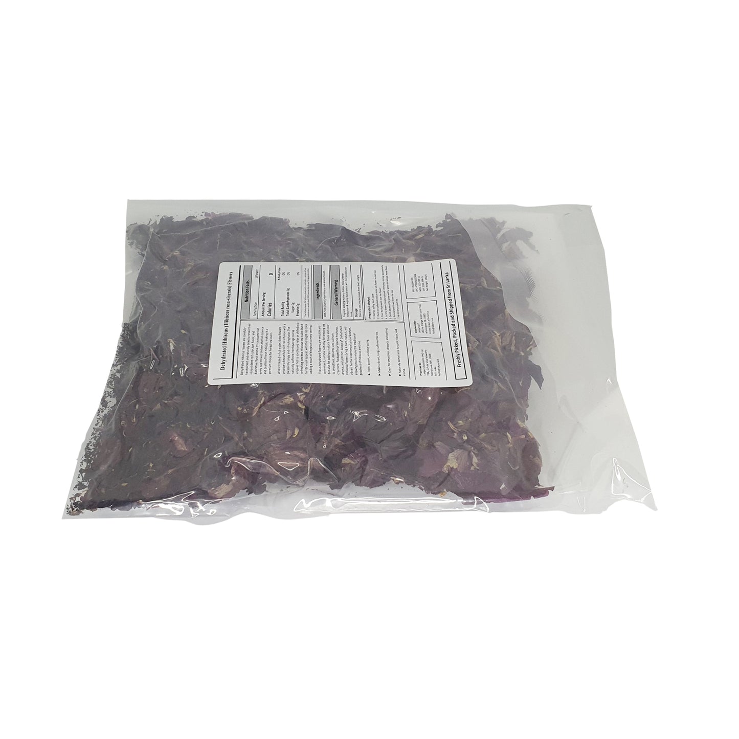 Lakpura® Dehydrerade Hibiscus Rosa (Wada Mal) Blommor