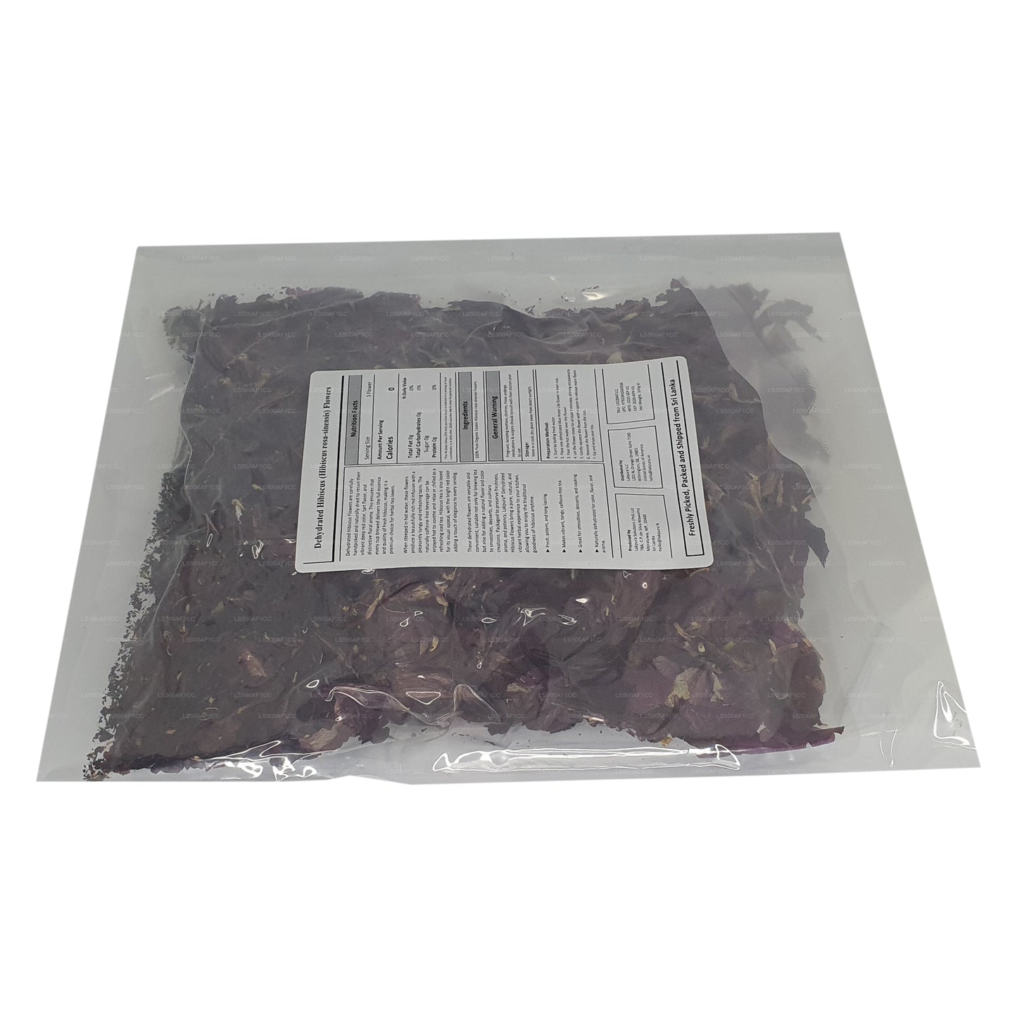 Lakpura® Dehydrerade Hibiscus Rosa (Wada Mal) Blommor