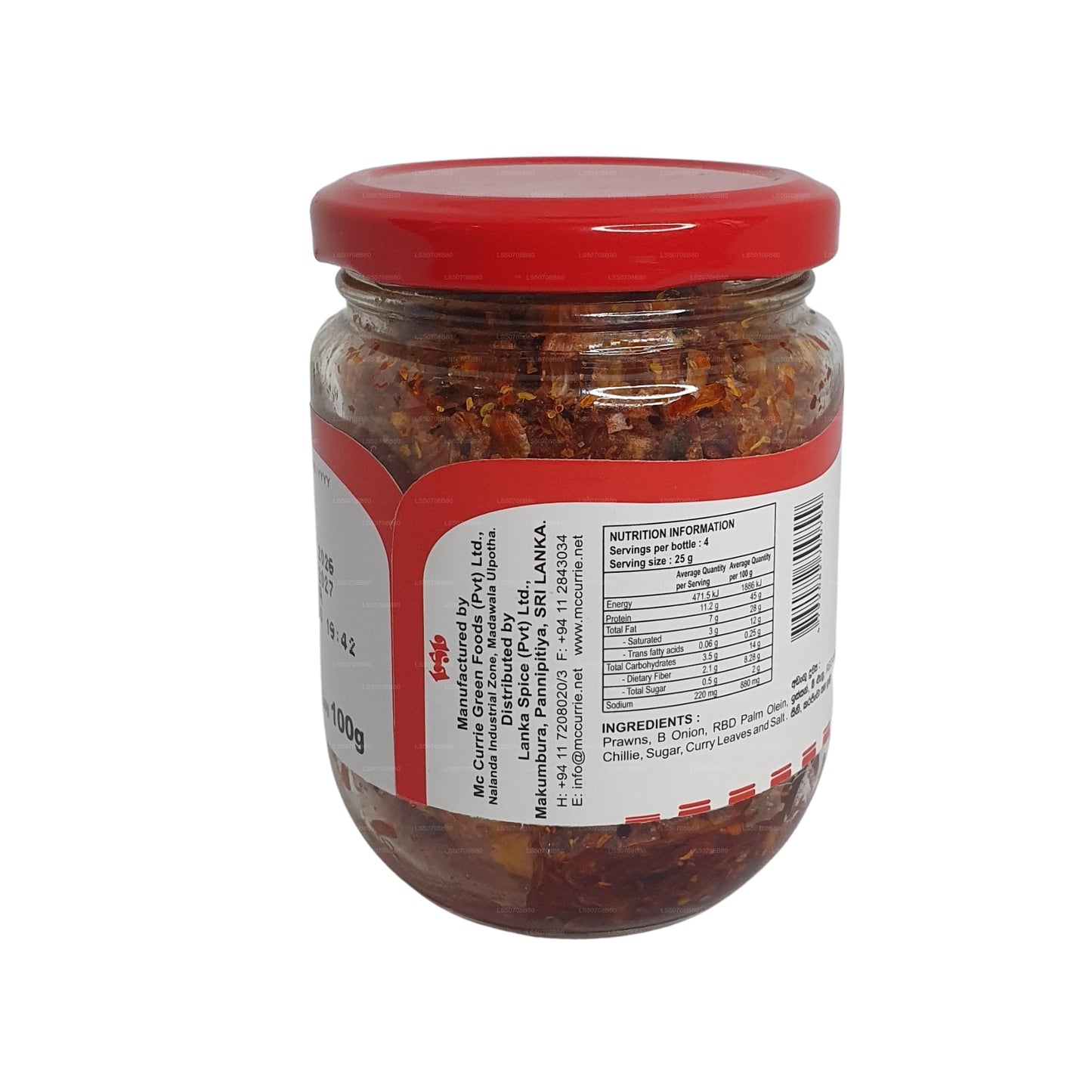 Mc Currie Räka Badun (100g)