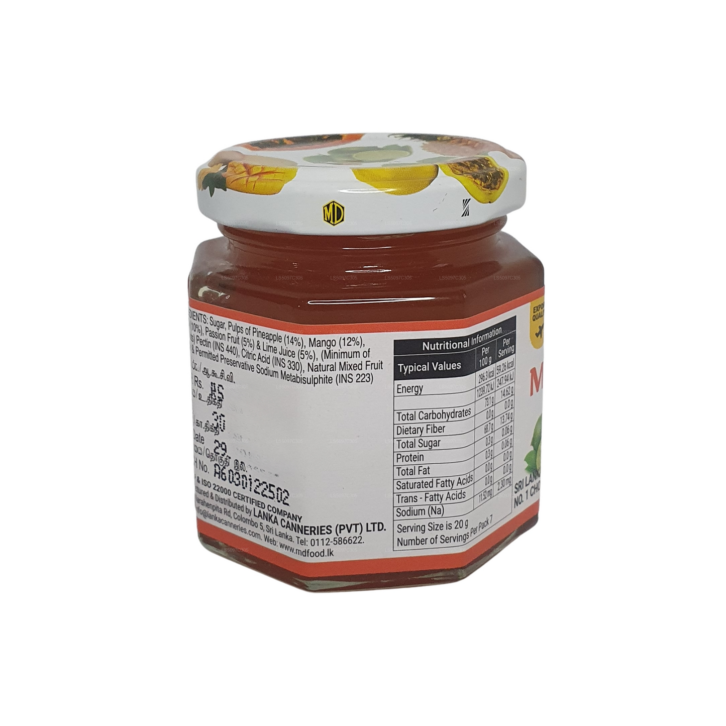 MD Mixed Fruit Jam (150g)
