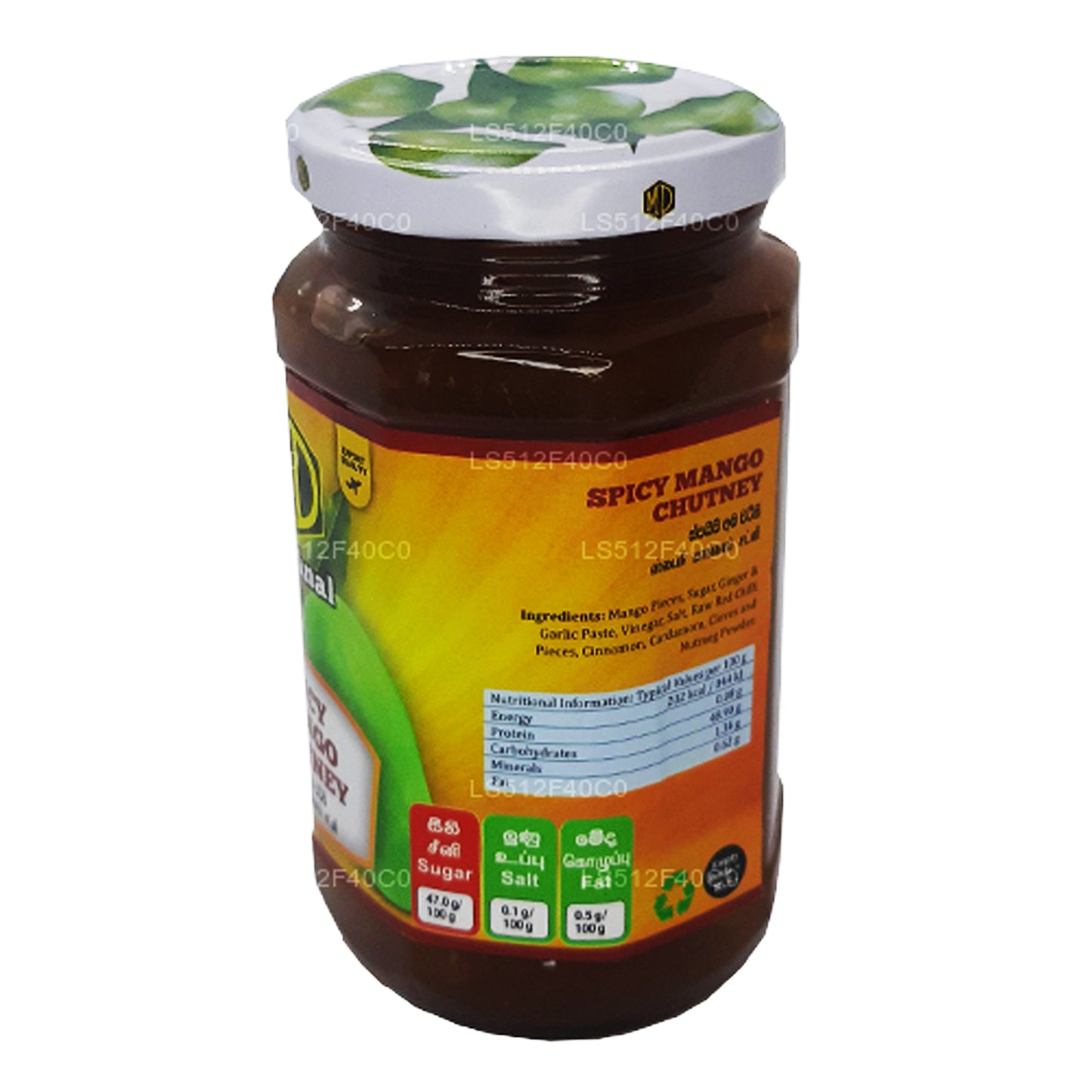 MD Kryddig mangochutney (500 g)
