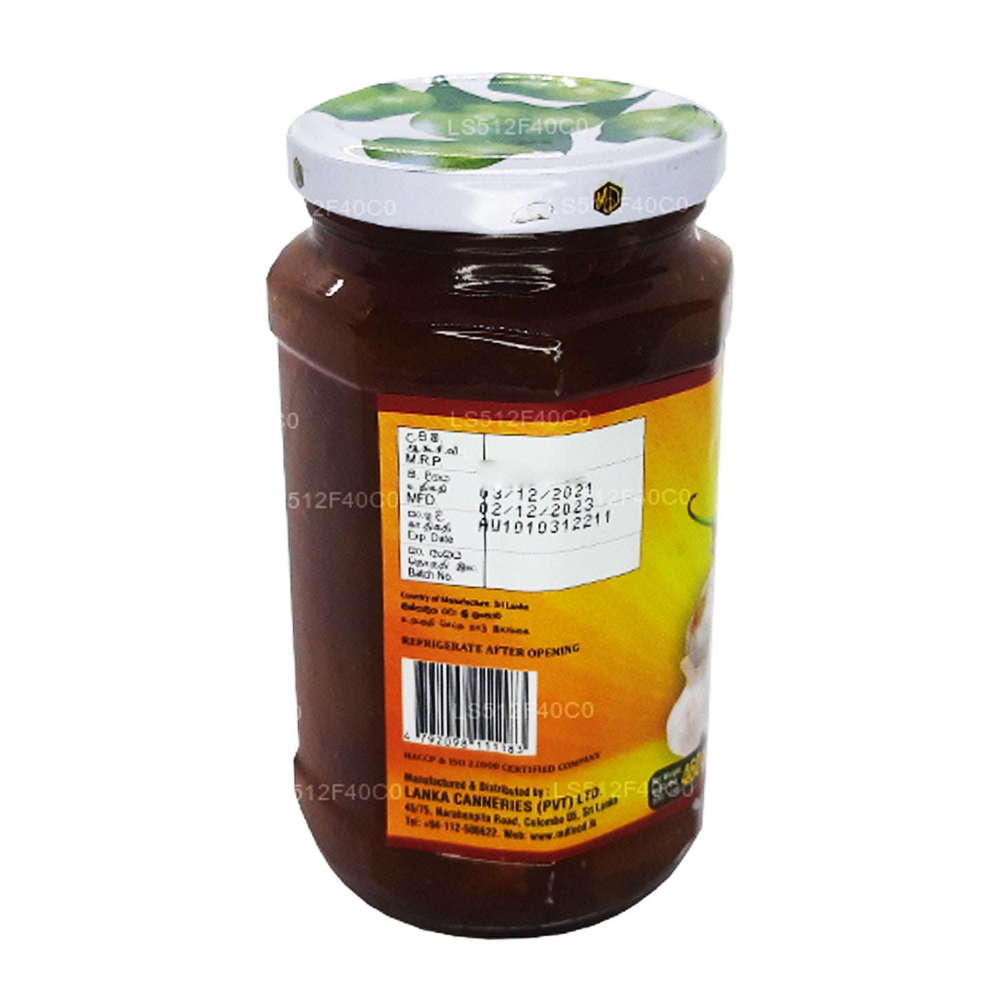 MD Kryddig mangochutney (500 g)