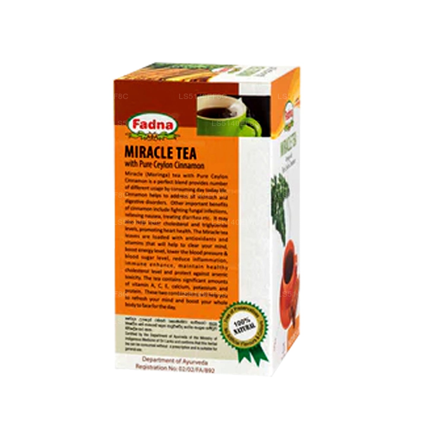 Fadna Moringa med kanel (40g) 20 tepåsar