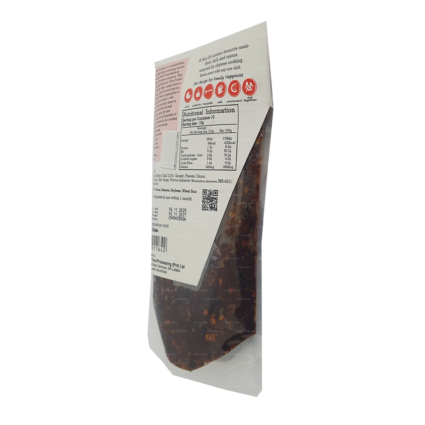 MA: s kök kinesisk chilipasta (150g)