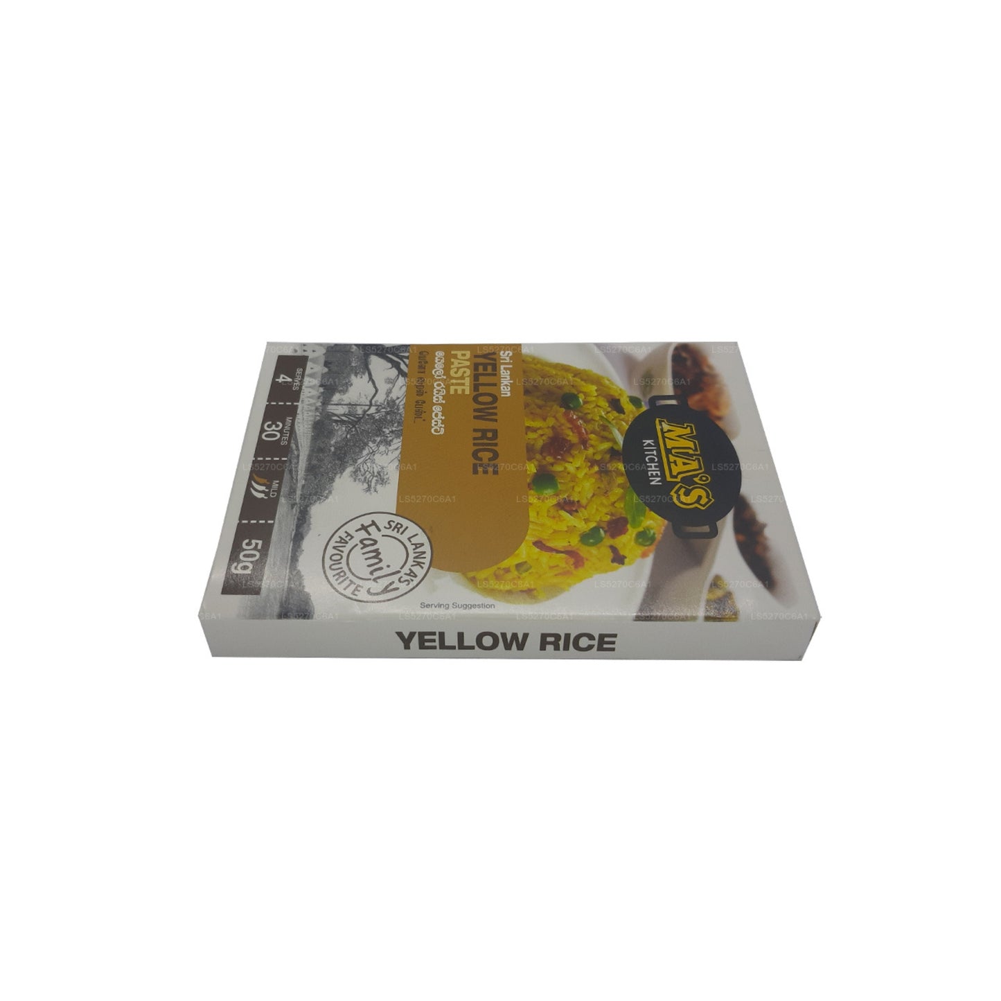 MA's Kitchen Organic Yellow Rice Paste (50g)