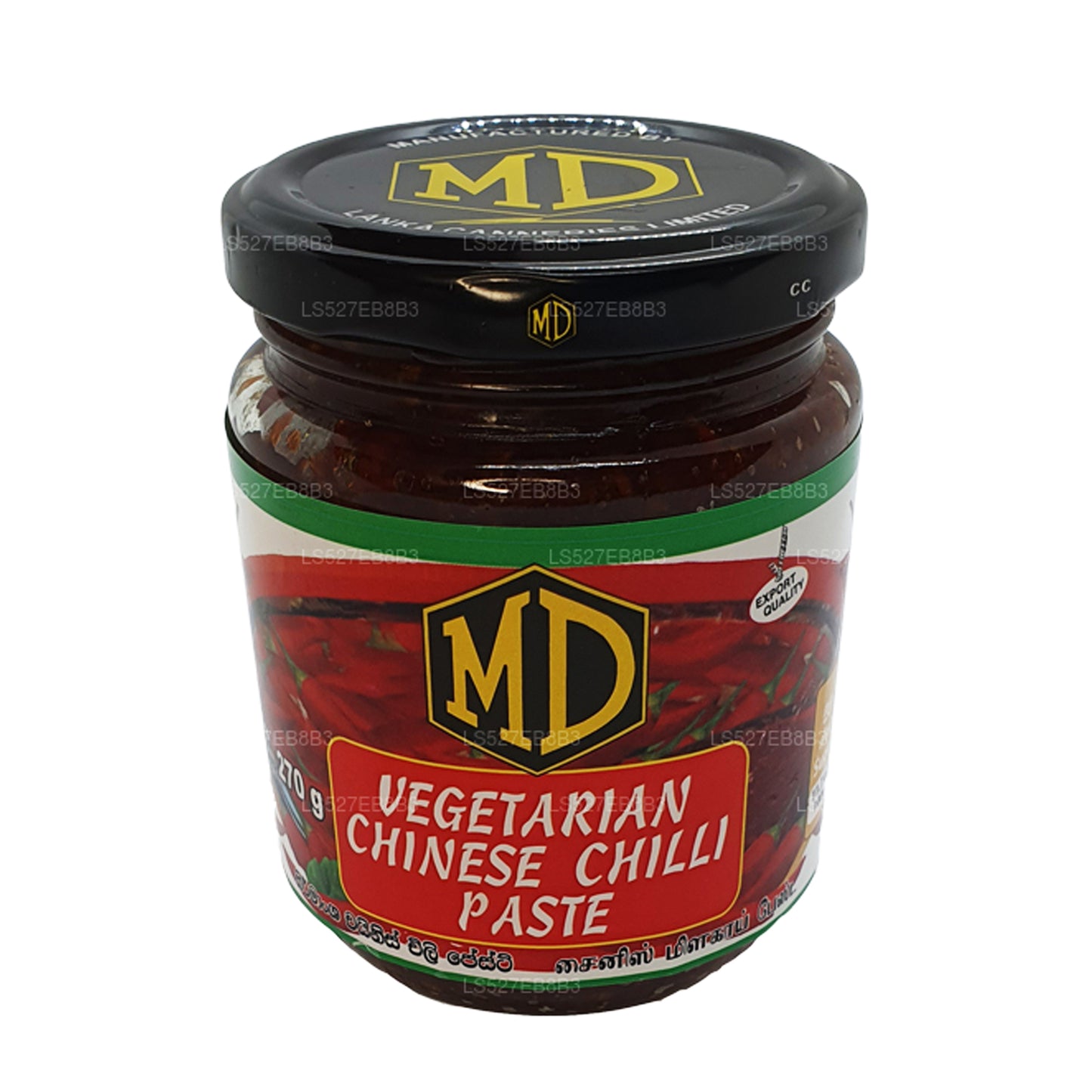 MD Vegetarisk kinesisk chilipasta (270g)