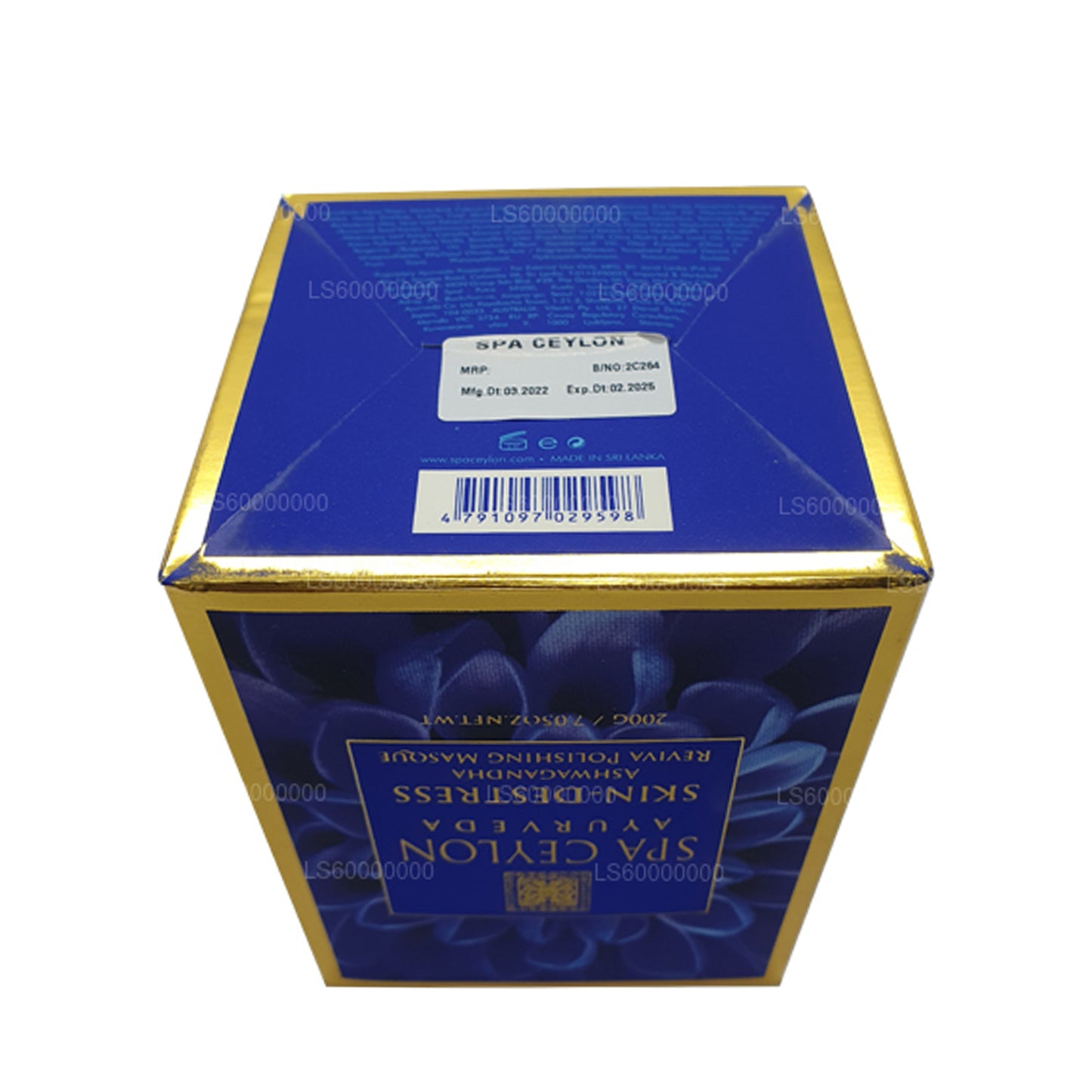 Spa Ceylon Skin De-Stress Ashwagandha Reviva Polering Masque (200g)