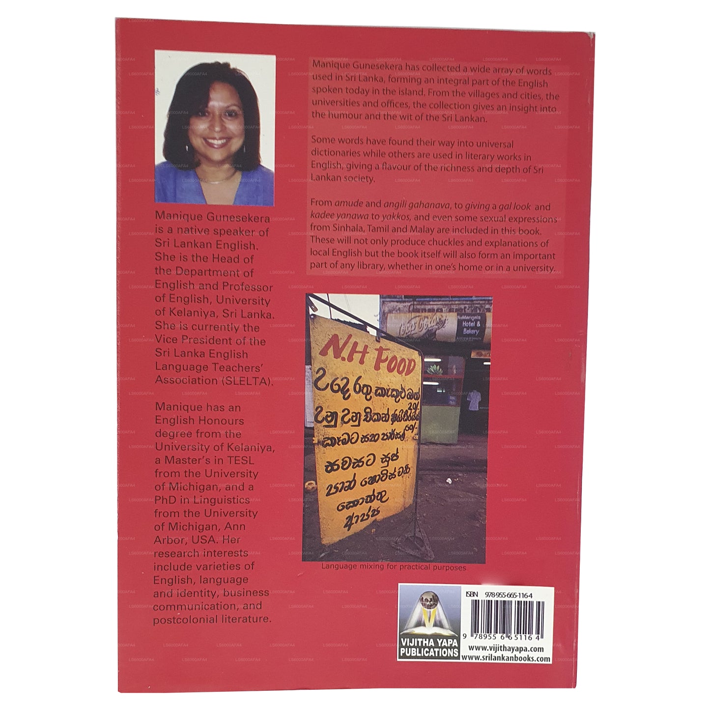 Den postkoloniala identiteten för Sri Lankas engelska