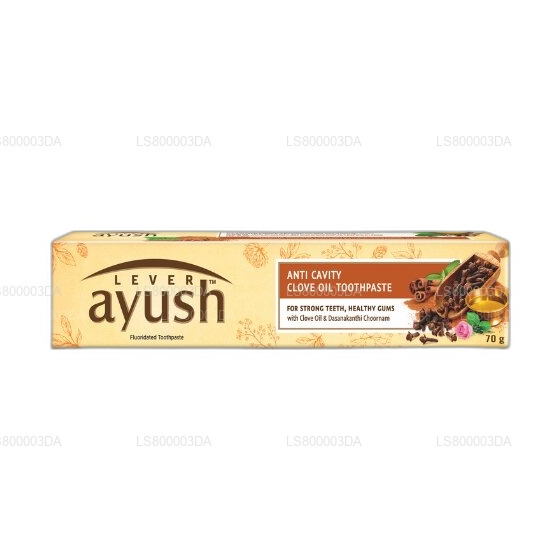 Ayush Anti Cavity Kryddnejlikeolja Tandkräm 