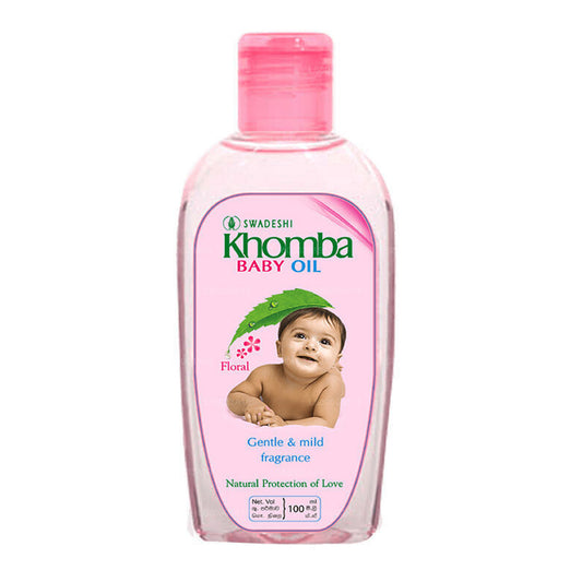Swadeshi Khomba babyolja blommig (100ml)