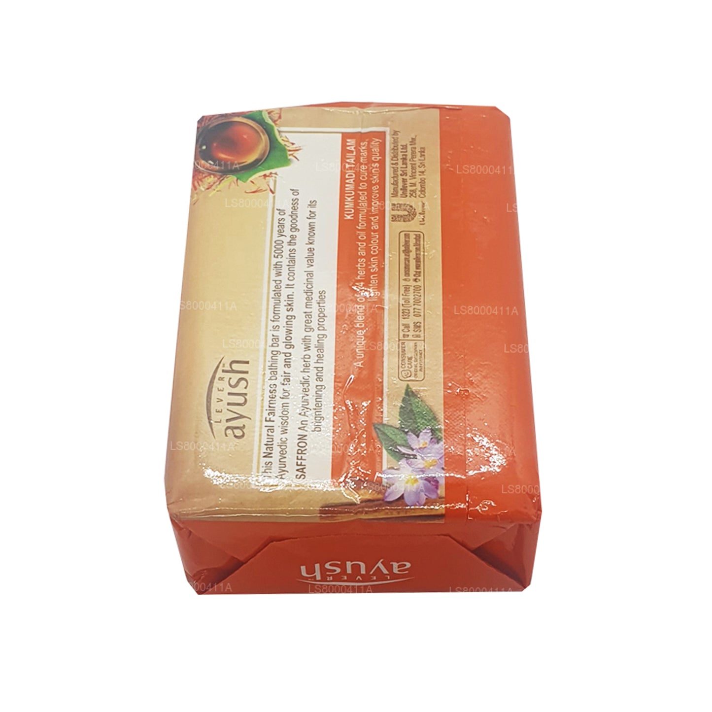 Lever Ayush Natural Fairness Saffrantvål (100g)