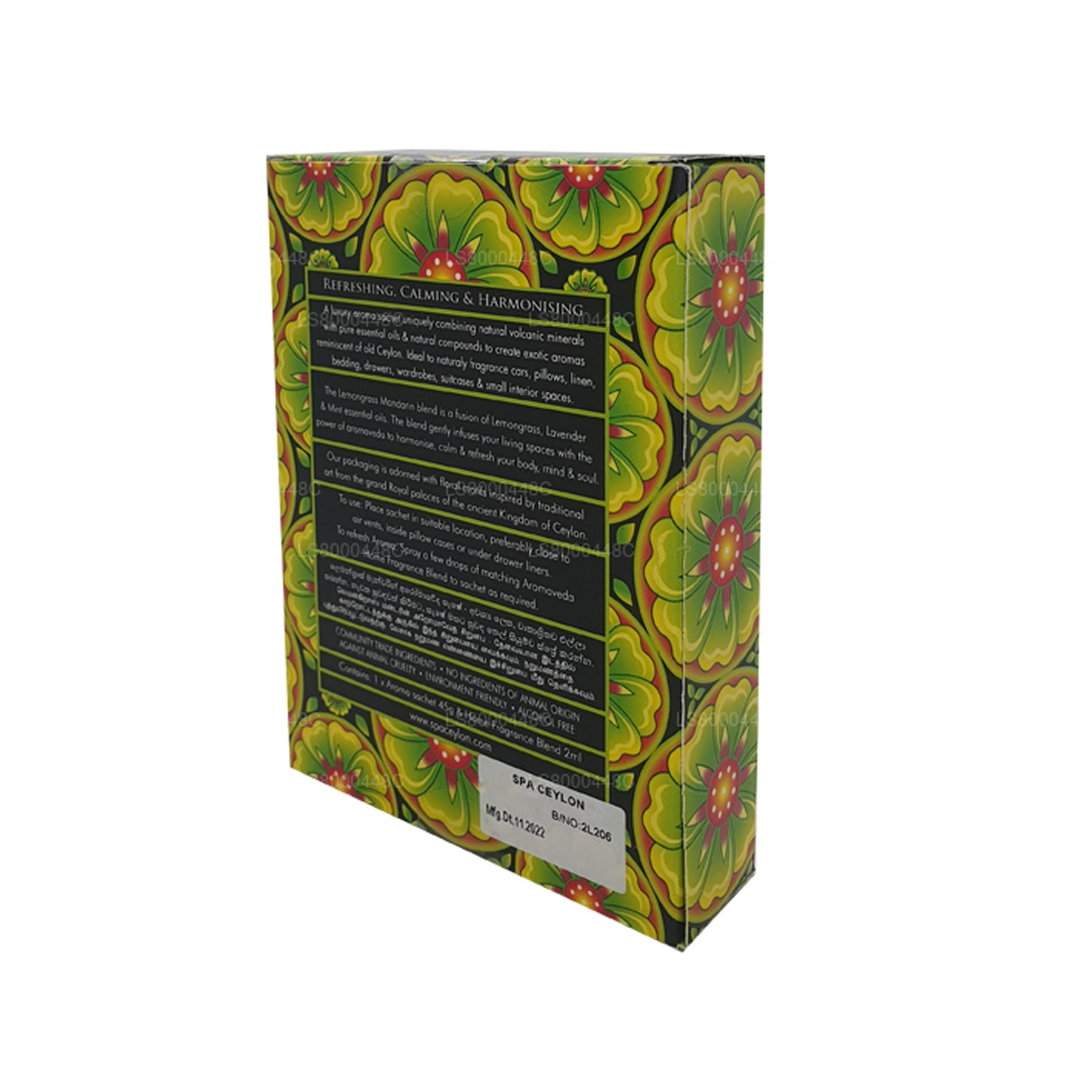 Spa Ceylon Citrongräs Mandarin Aromaveda dospåse (45g)