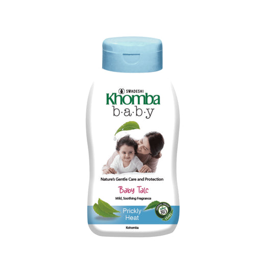Swadeshi Khomba Baby Talc Prickly Heat (100g)