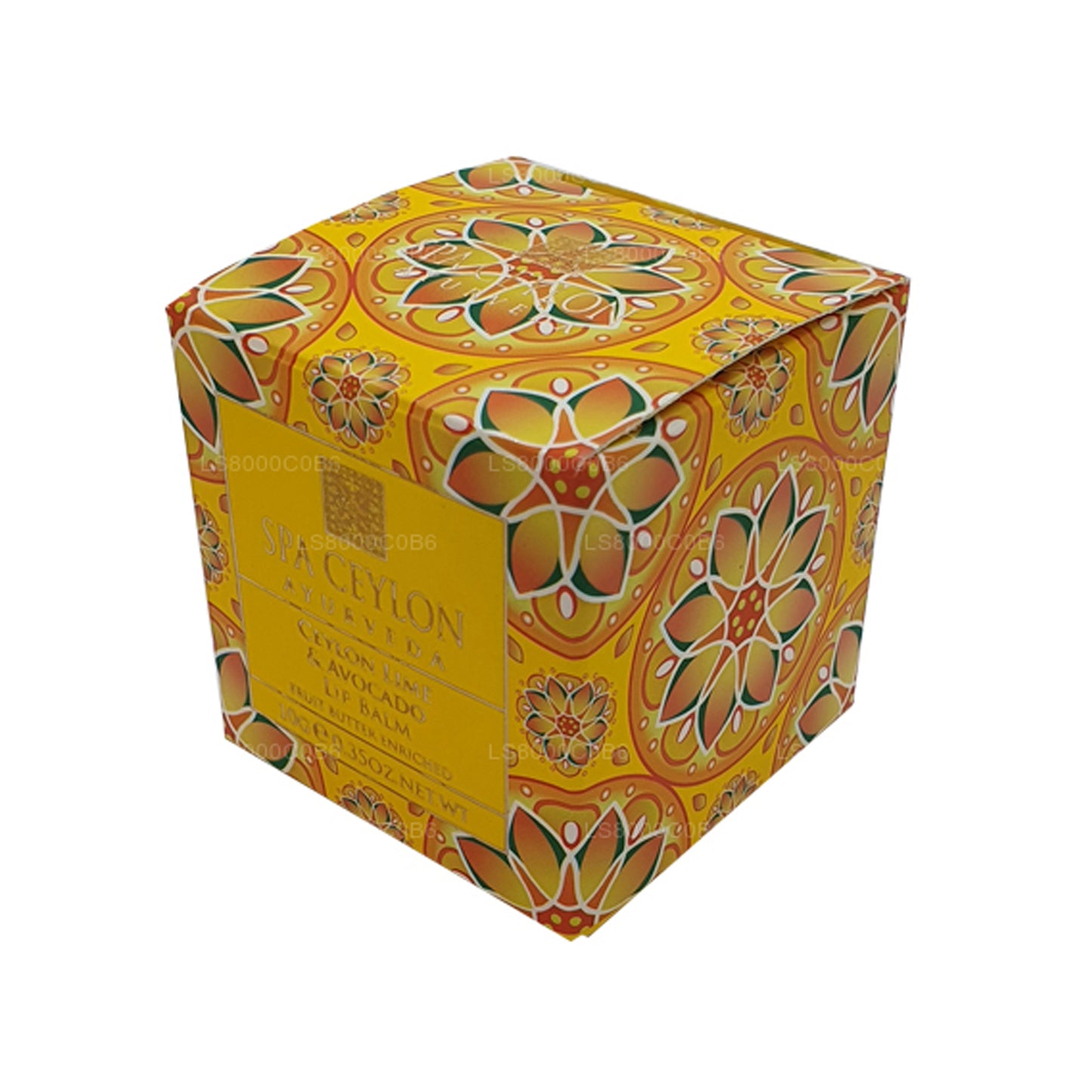 Spa Ceylon Ceylon Lime och Avokado Läppbalsam (10g)