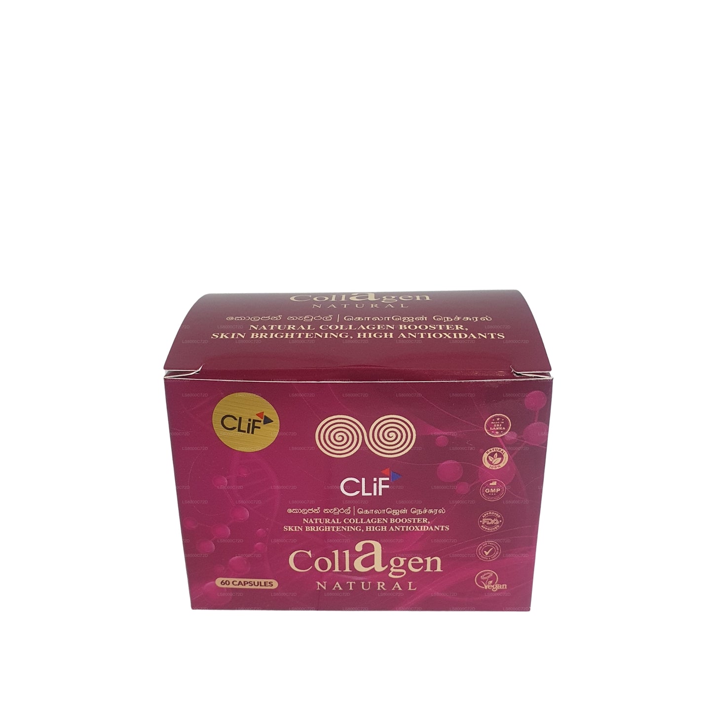 Clif Collagen Natural (60 kapslar)