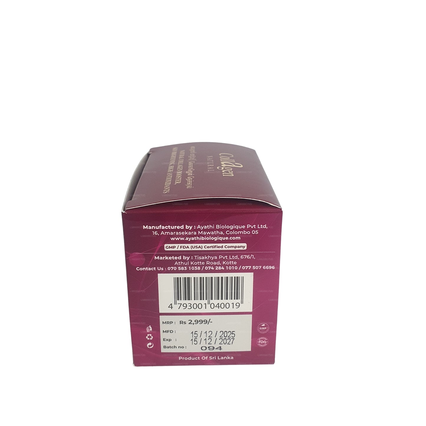 Clif Collagen Natural (60 kapslar)