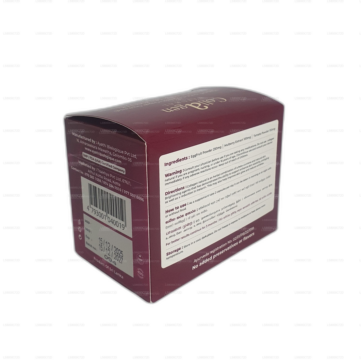 Clif Collagen Natural (60 kapslar)