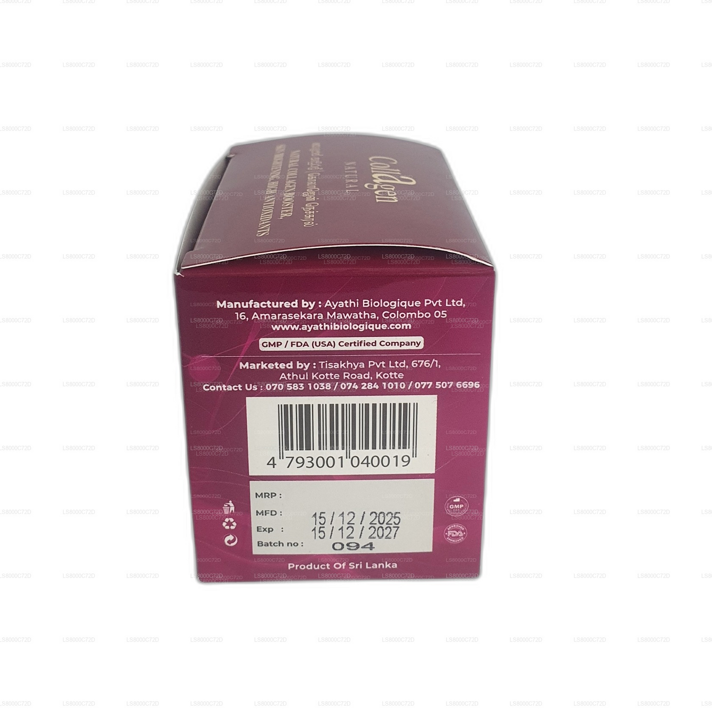 Clif Collagen Natural (60 kapslar)