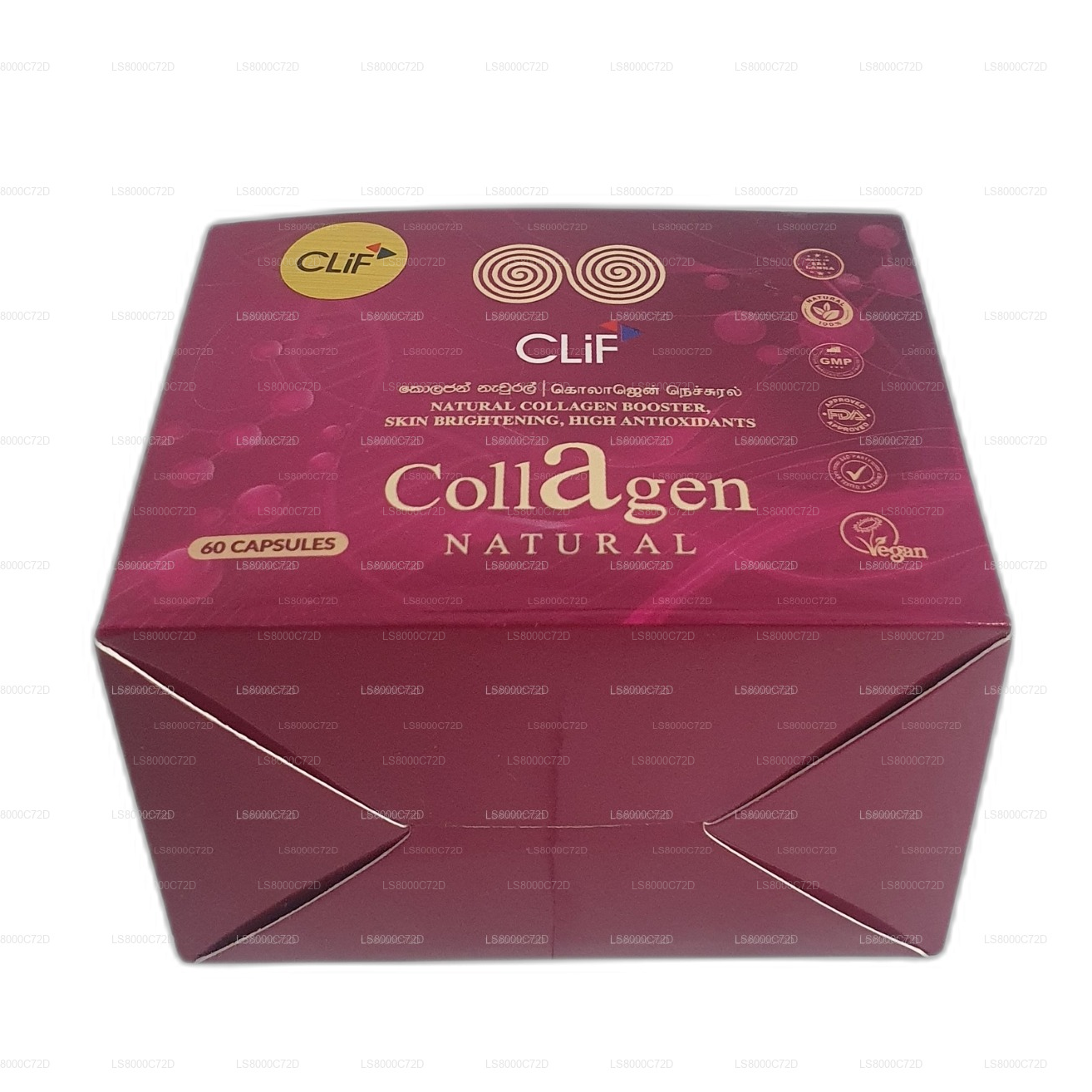 Clif Collagen Natural (60 kapslar)