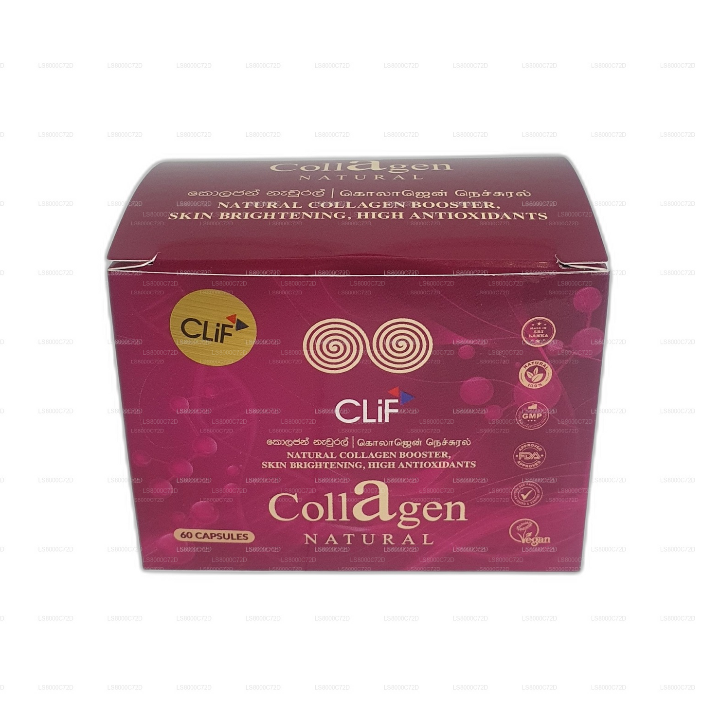 Clif Collagen Natural (60 kapslar)