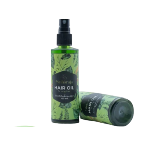 Bilesma Natural Sinharaja Hair Oil för lockigt hår (100ml)