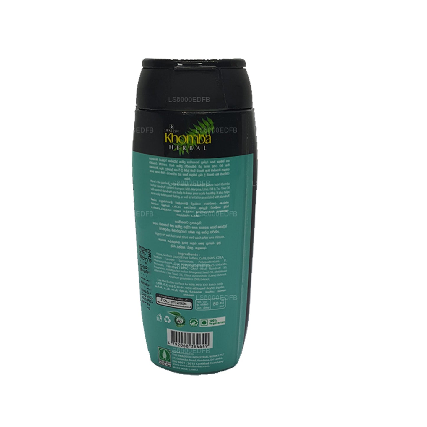 Swadeshi Khomba anti-mjäll schampo (80 ml)